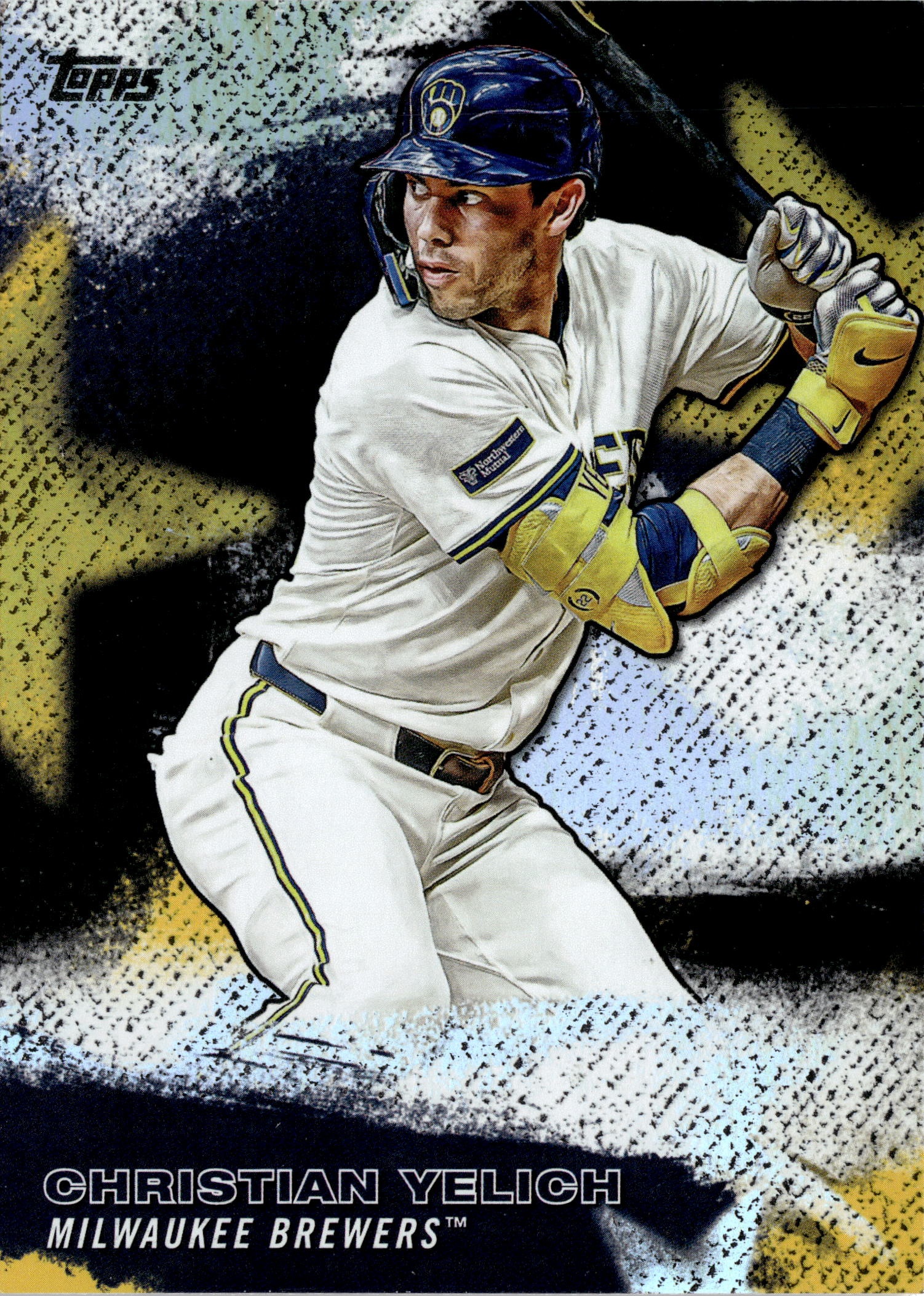 2026 Topps Christian Yelich graded slab