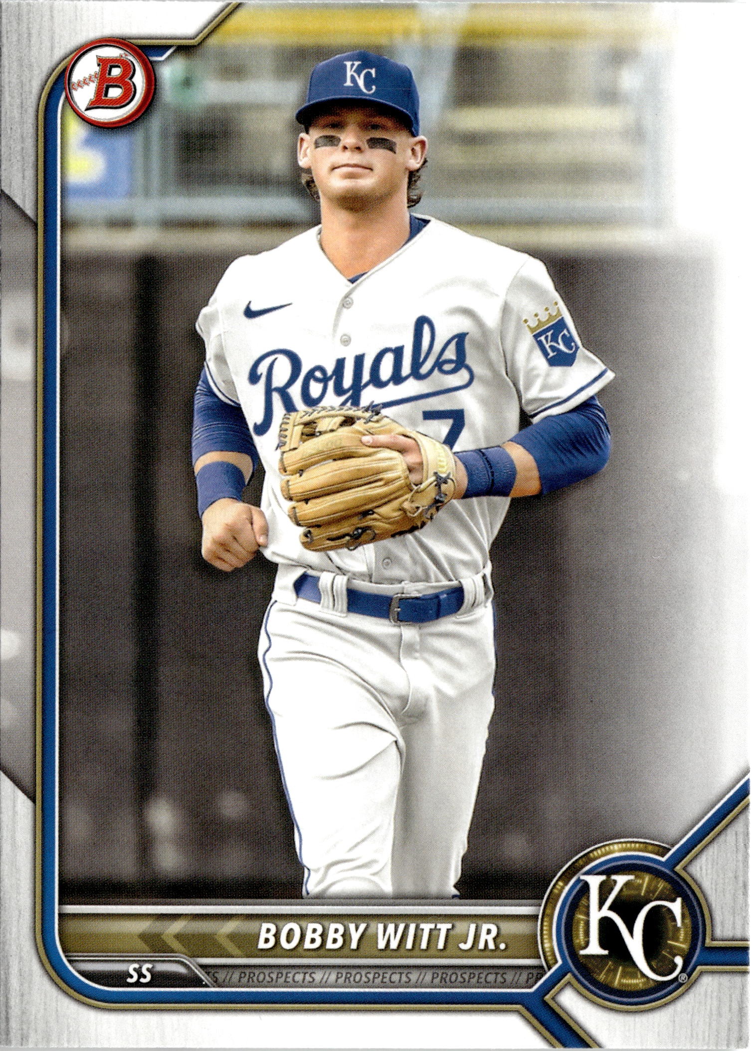 2022 Bowman Bobby Witt Jr. graded slab