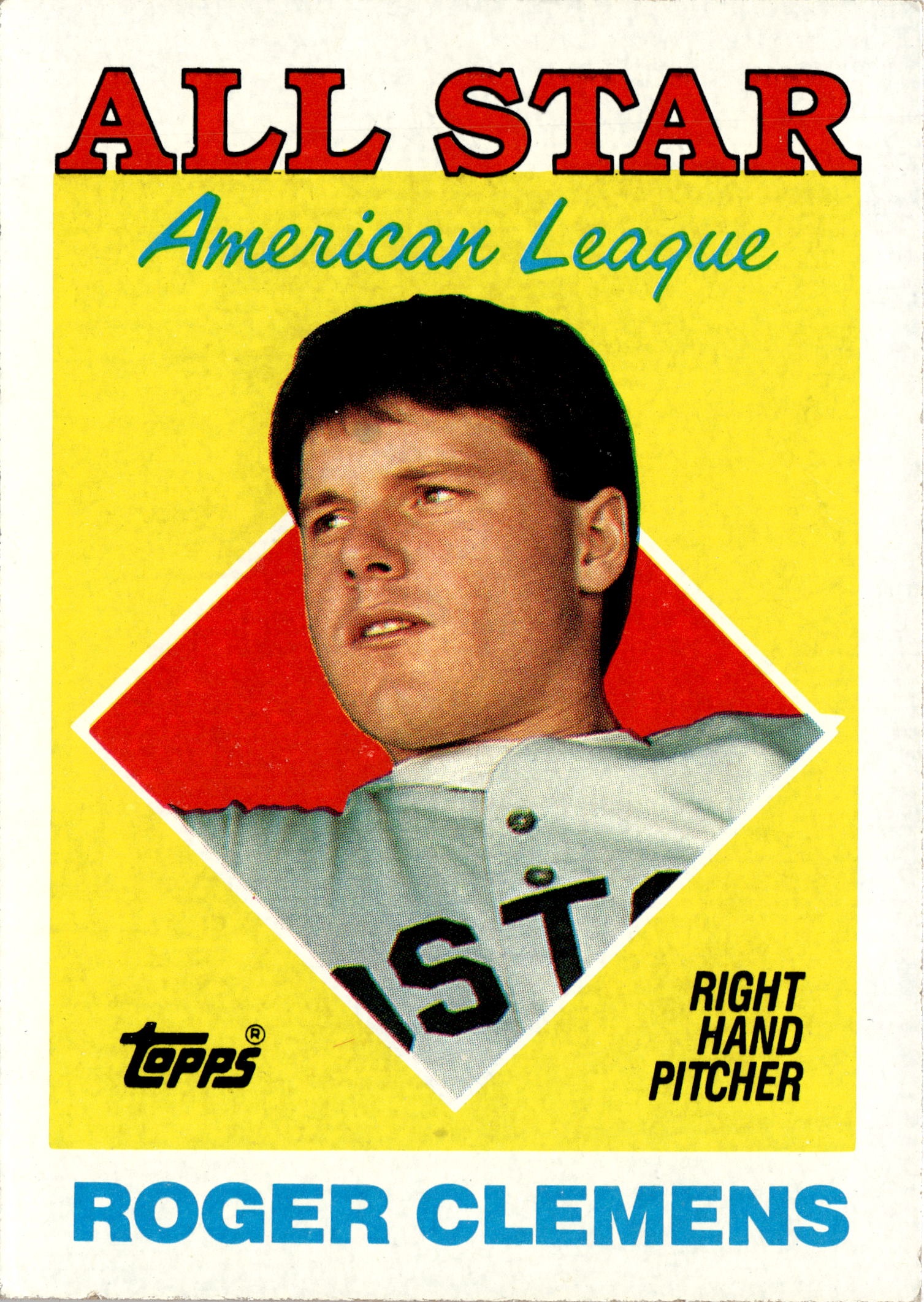 1988 Topps Roger Clemens graded slab