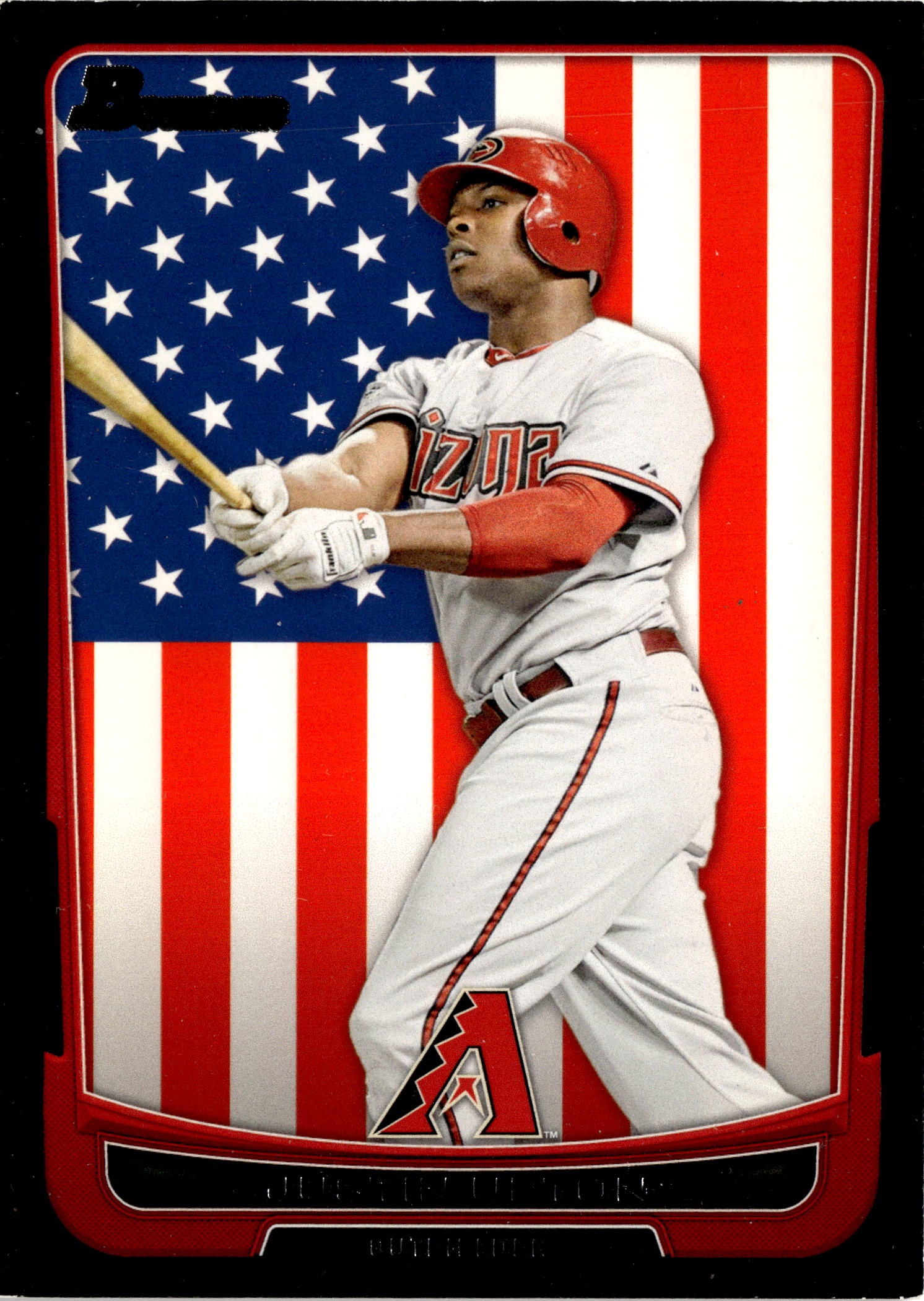 2012 Bowman Justin Upton graded slab