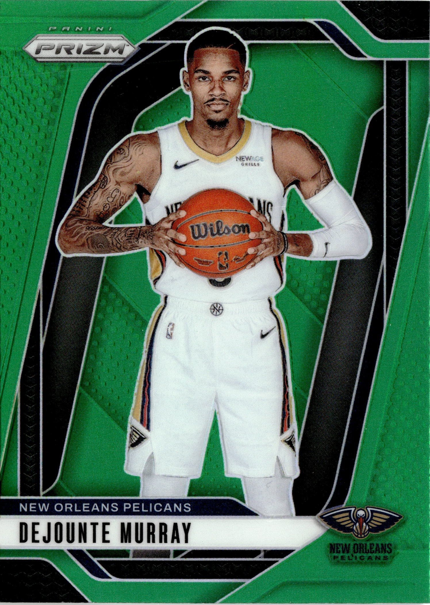 2024 Prizm Dejounte Murray graded slab