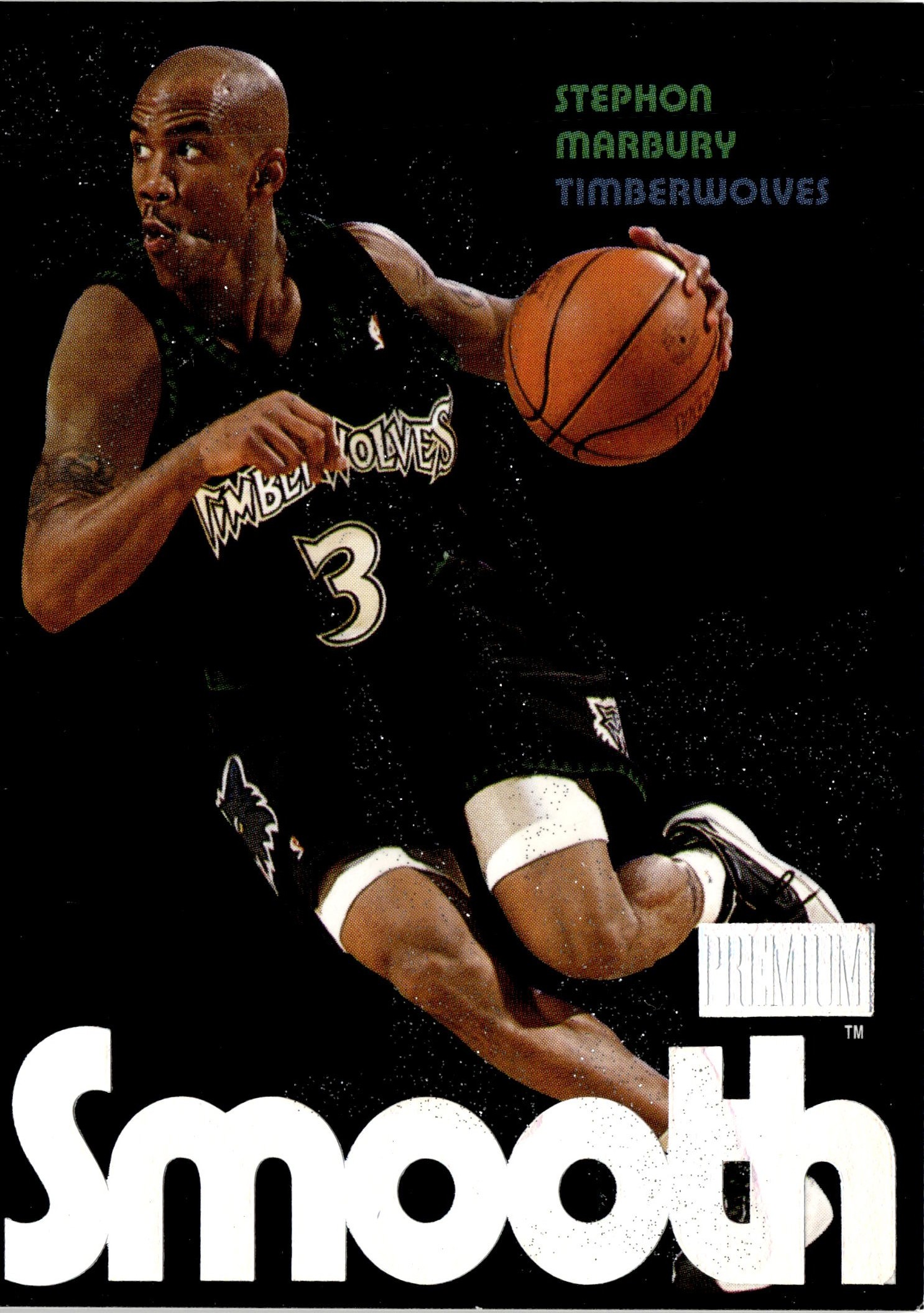 1998 Skybox Premium Stephon Marbury graded slab