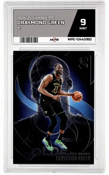 2024-25 SILHOUETTE #13 DRAYMOND GREEN MPE 9 MINT — graded card up for auction