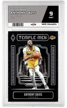 2023 PHOENIX TEMPLE MEN #25 ANTHONY DAVIS MPE 9 MINT — graded card up for auction