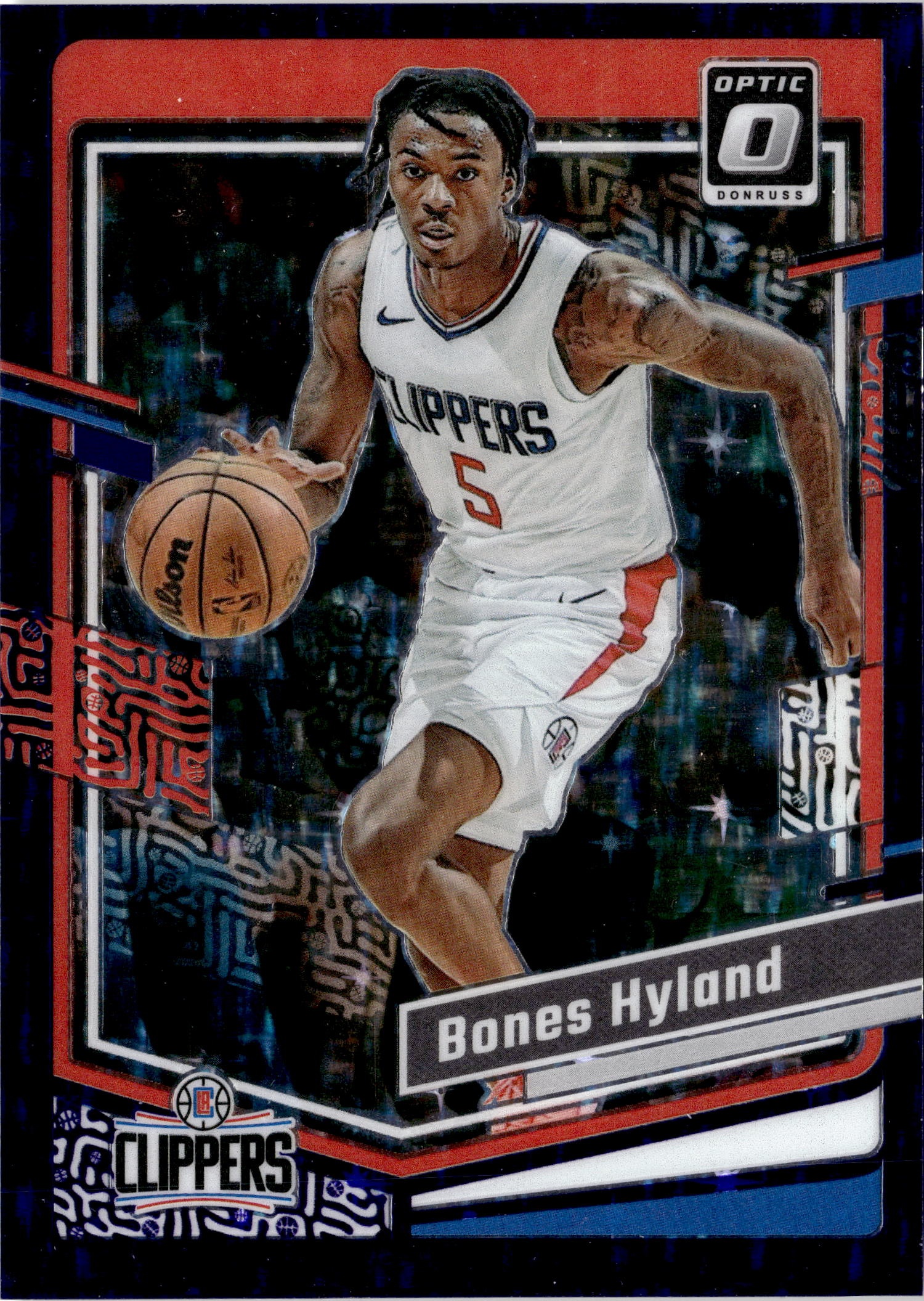 2023 Donruss Optic Bones Hyland graded slab