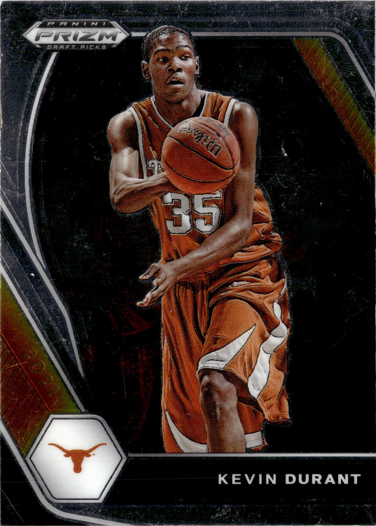 2021 Prizm Draft Picks Kevin Durant graded slab