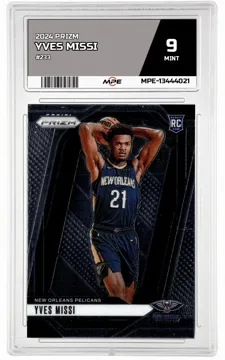 2024 PRIZM #233 YVES MISSI MPE 9 MINT — graded card up for auction