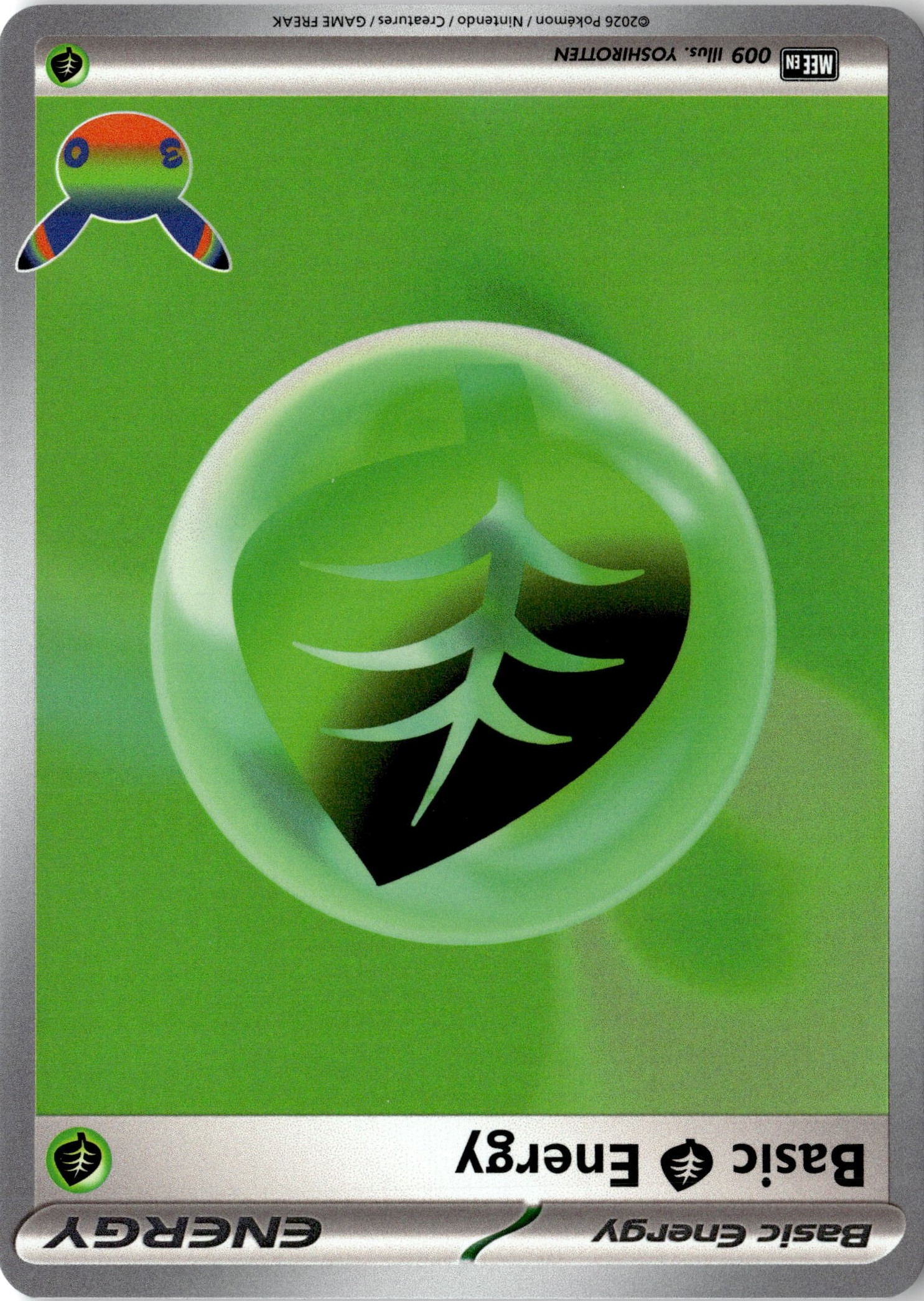 2026 Pokemon 30C En Basic Grass Energy graded slab