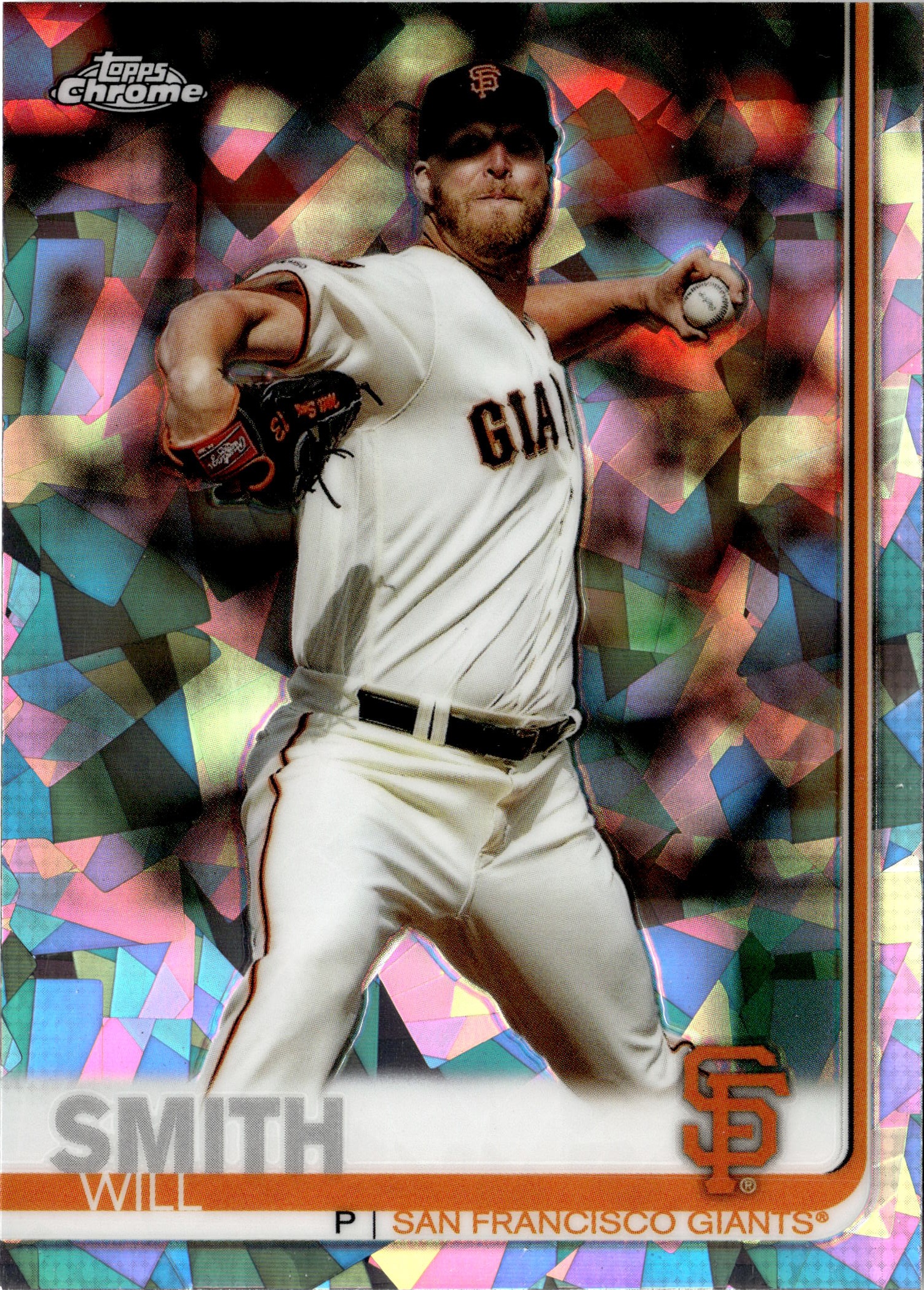 2019 Topps Chrome Will Smith graded slab