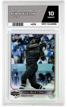 2022 TOPPS CHROME UPDATE #ASGC-24 BYRON BUXTON MPE 10 GEM/MT — graded card up for auction