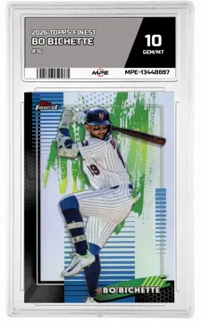 2026 TOPPS FINEST #36 BO BICHETTE MPE 10 GEM/MT — graded card up for auction