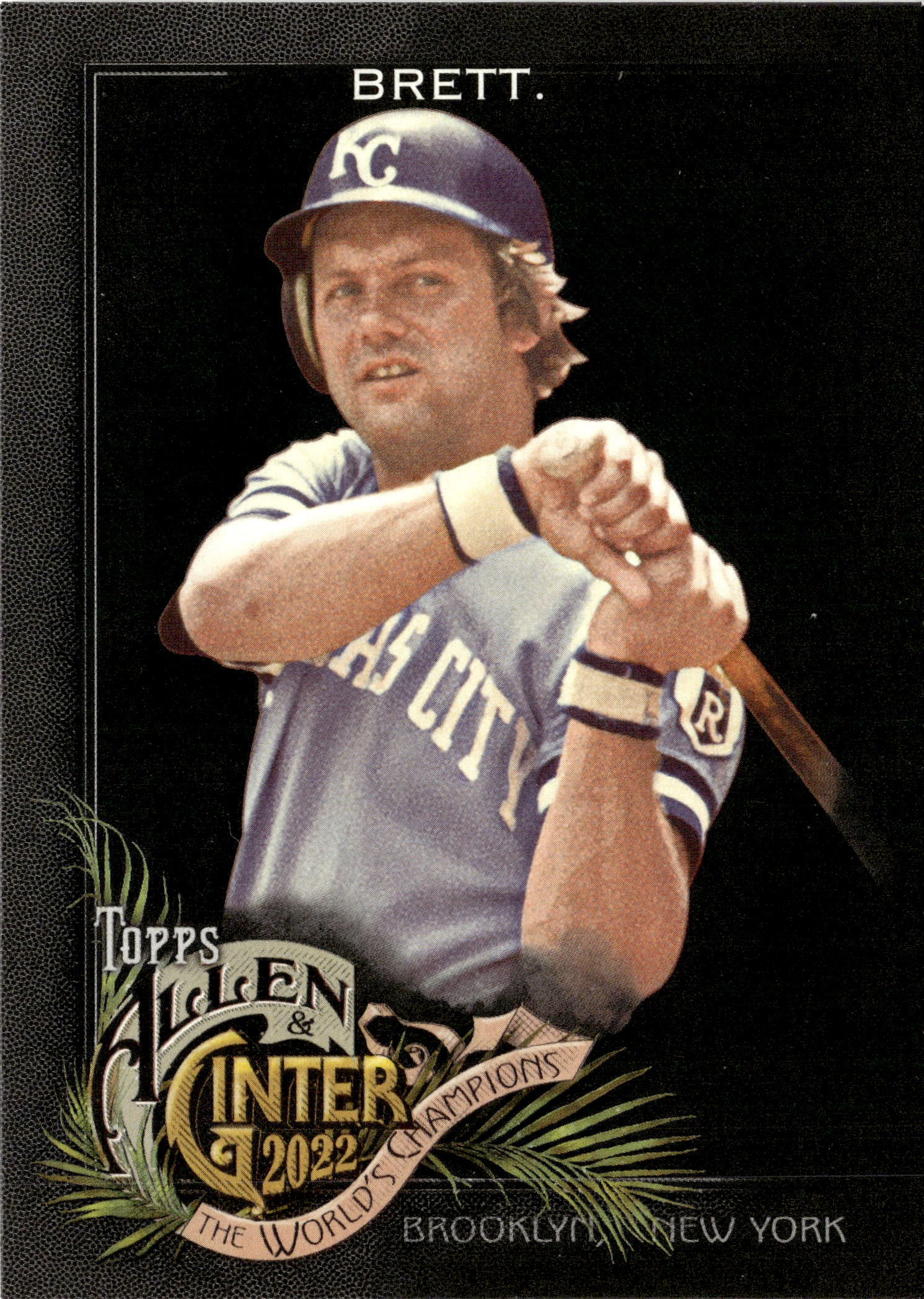 George Brett graded slab