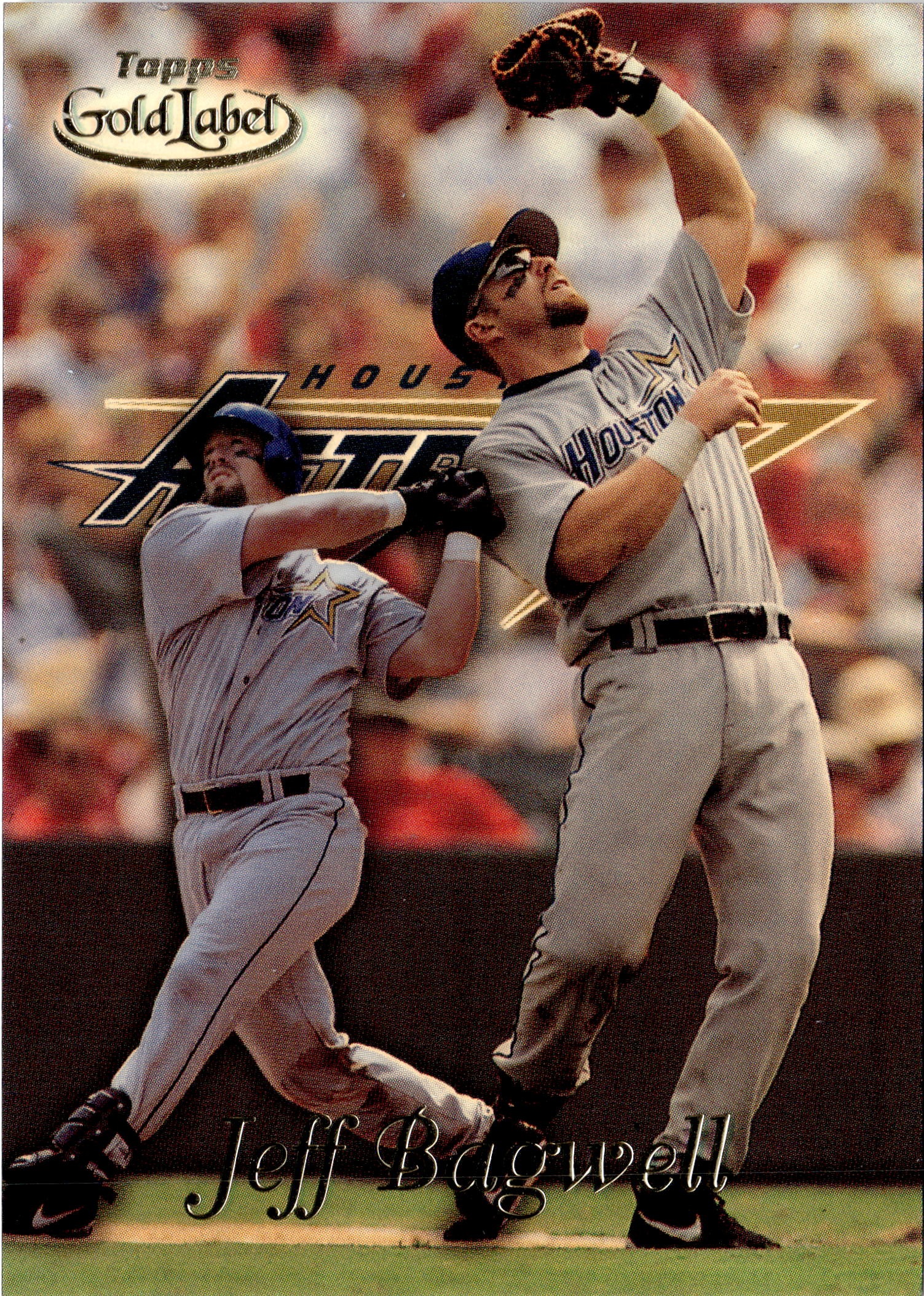 1999 Topps Gold Label Jeff Bagwell graded slab