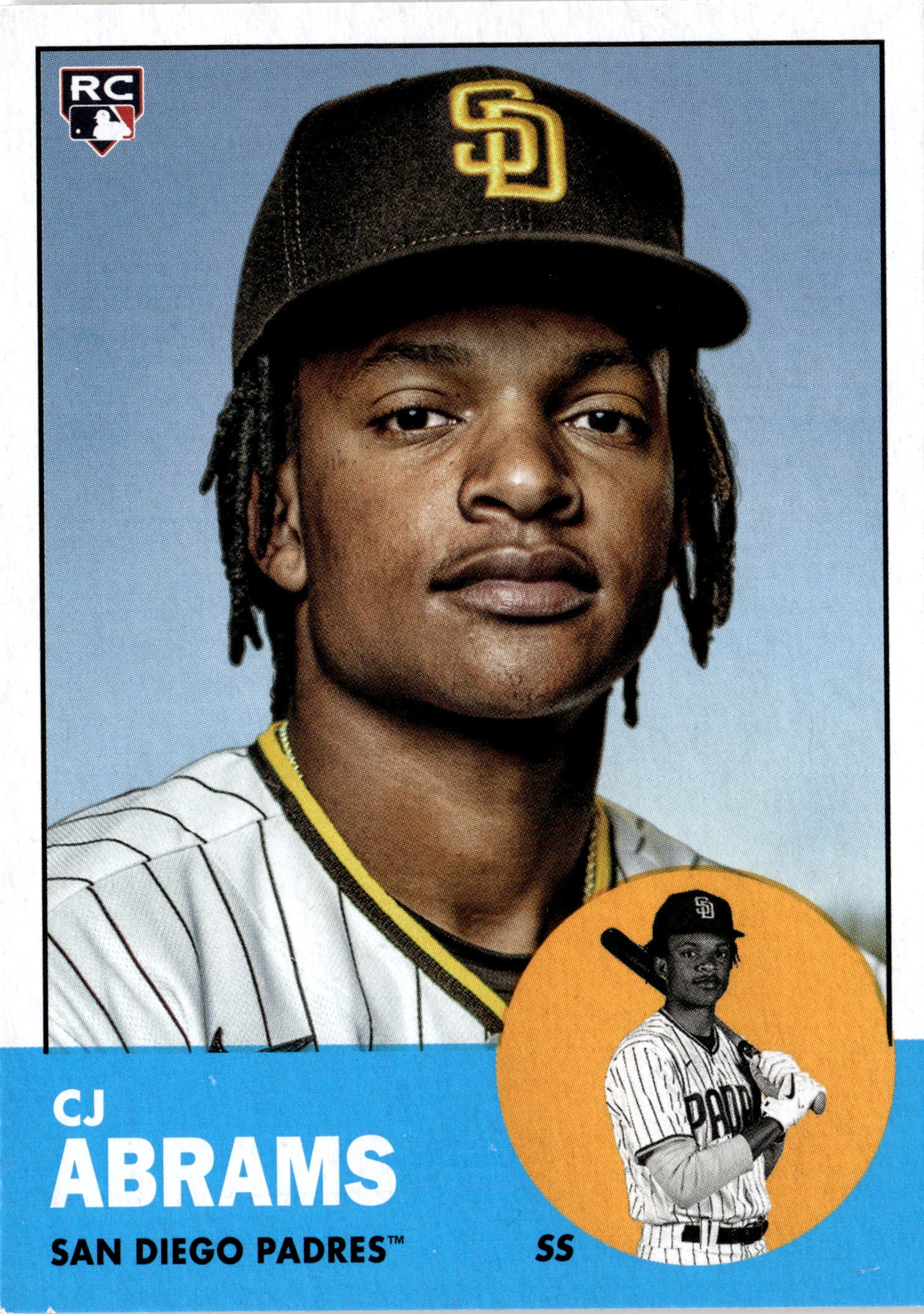 2022 Topps Archives Cj Abrams graded slab