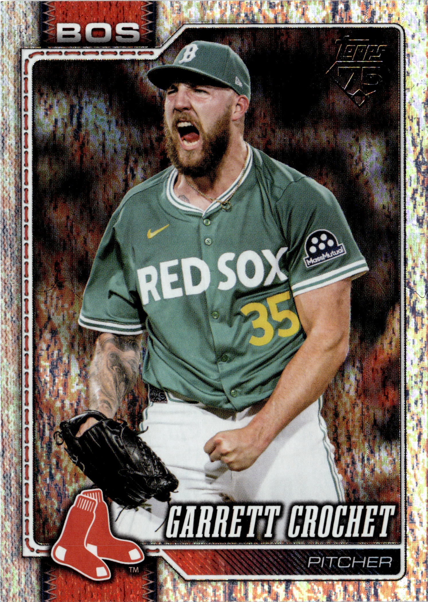 2026 Topps Garrett Crochet graded slab