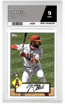 2021 TOPPS 1952 TOPPS REDUX #T52-26 JO ADELL MPE 9 MINT — graded card up for auction