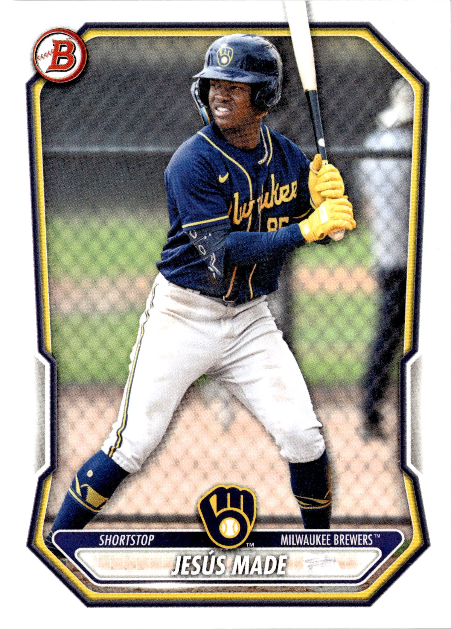 2026 Bowman Jesus Made graded slab