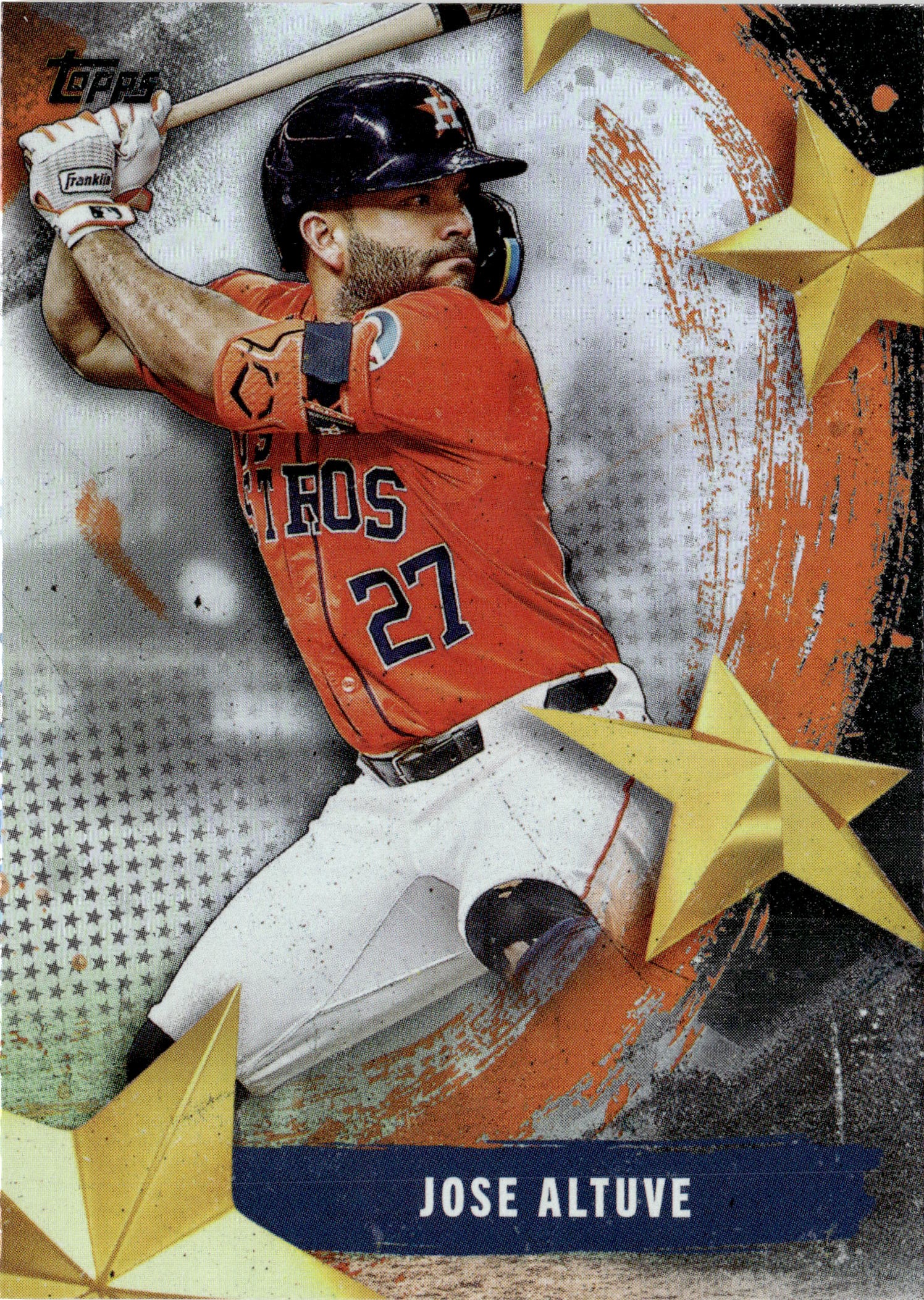 2025 Topps Jose Altuve graded slab