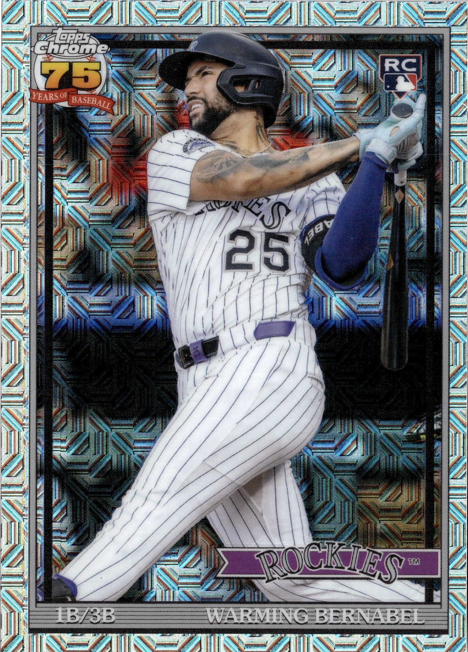 2026 Topps Warming Bernabel graded slab