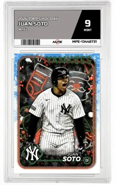 2024 TOPPS HOLIDAY #H162 JUAN SOTO MPE 9 MINT — graded card up for auction