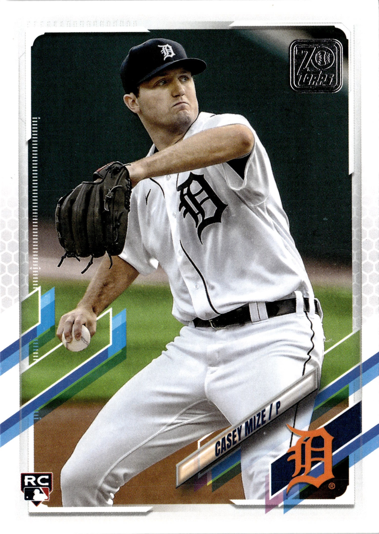 2021 Topps Casey Mize graded slab