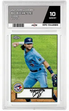 2021 TOPPS CHROME CHROME #TC52-28 BO BICHETTE MPE 10 GEM/MT — graded card up for auction