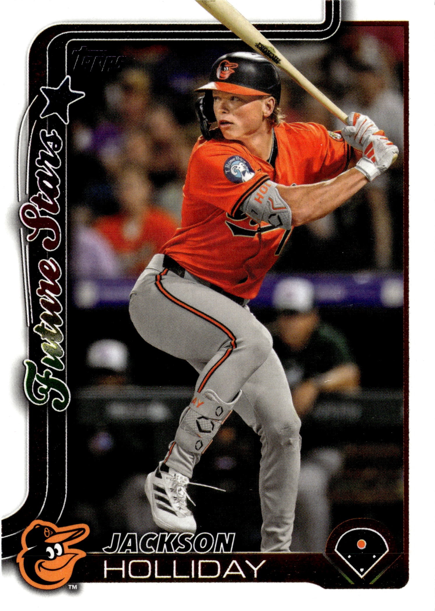 2025 Topps Jackson Holliday graded slab