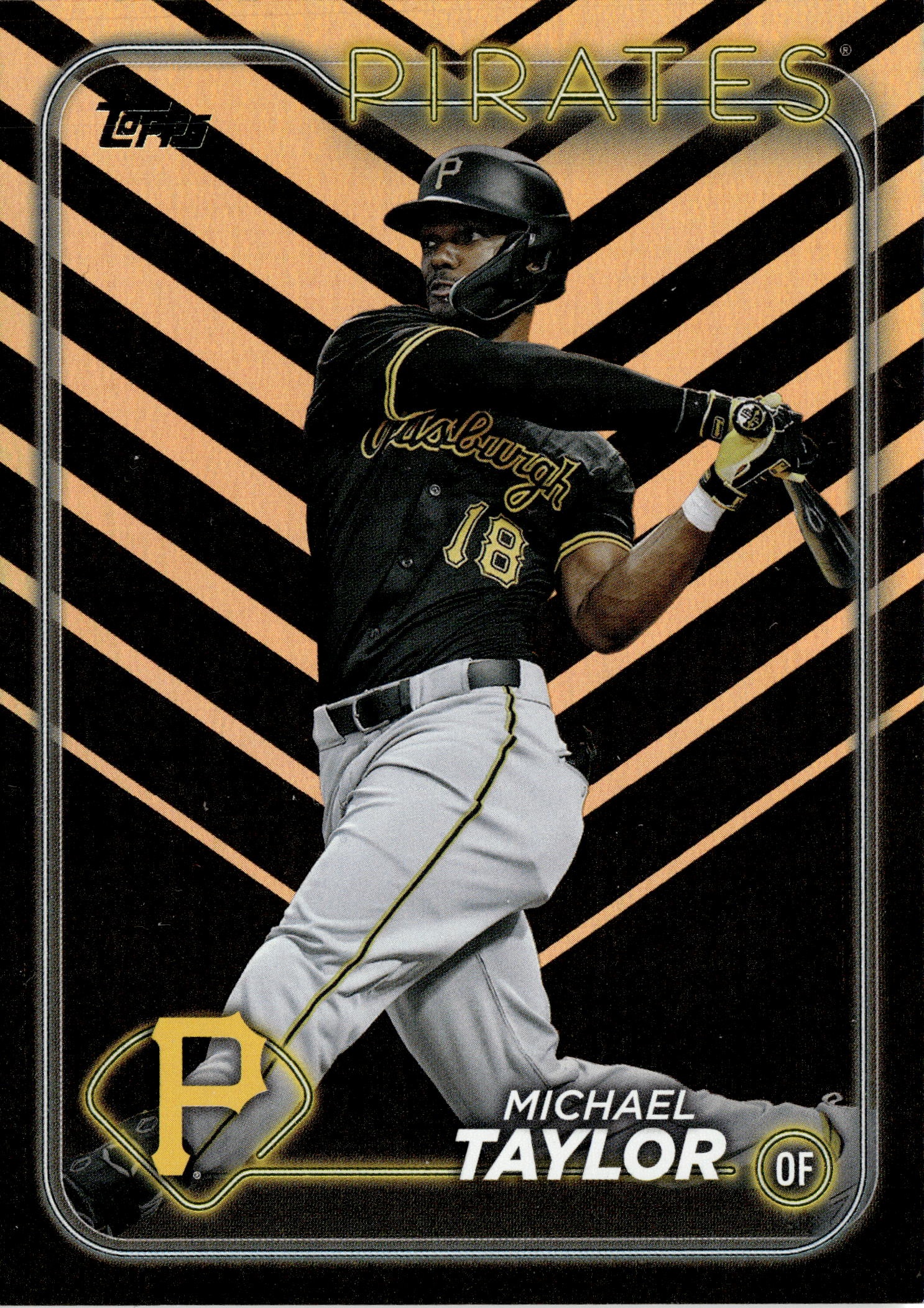 2024 Topps Update Michael Taylor graded slab