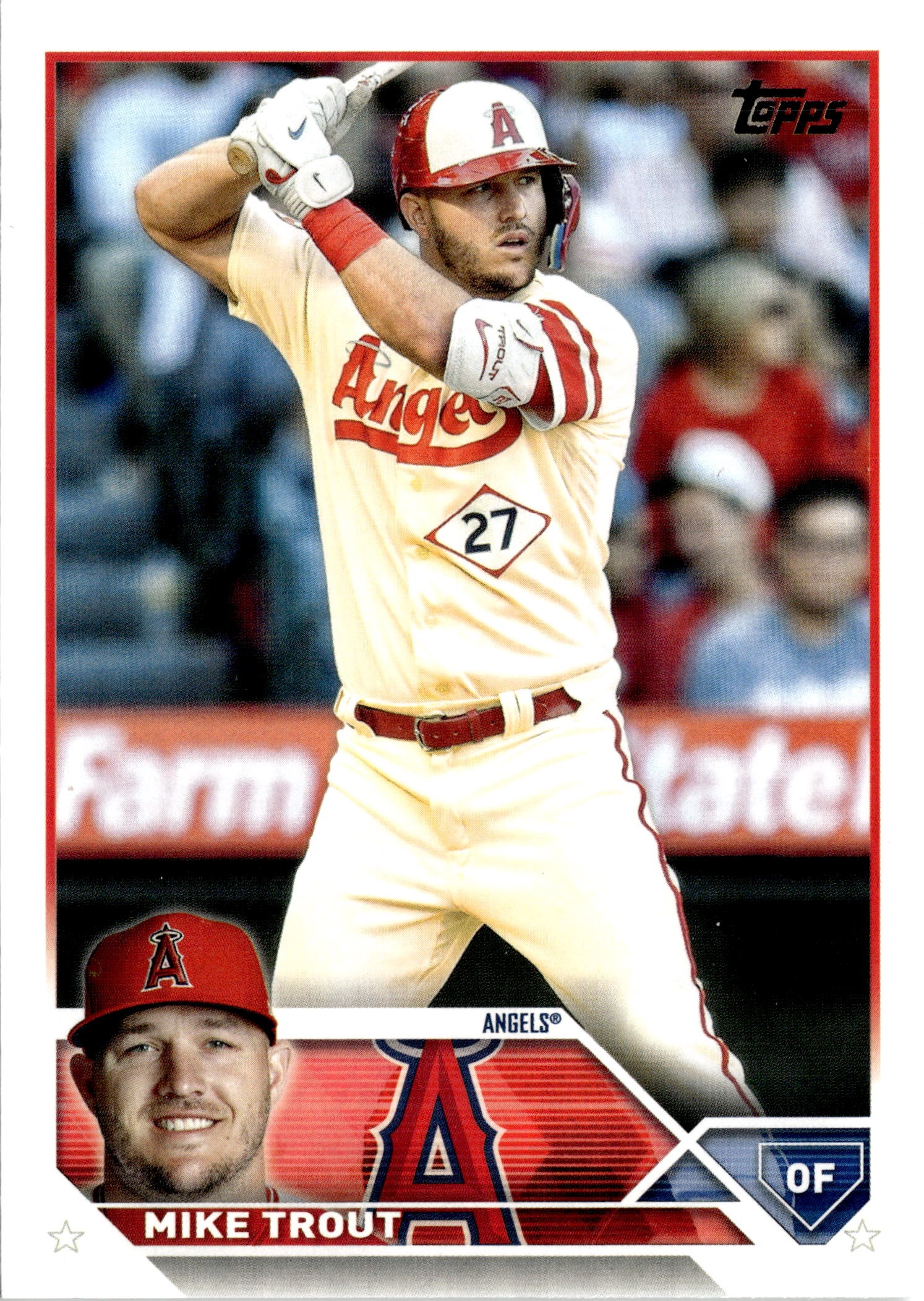 2023 Topps Mike Trout graded slab