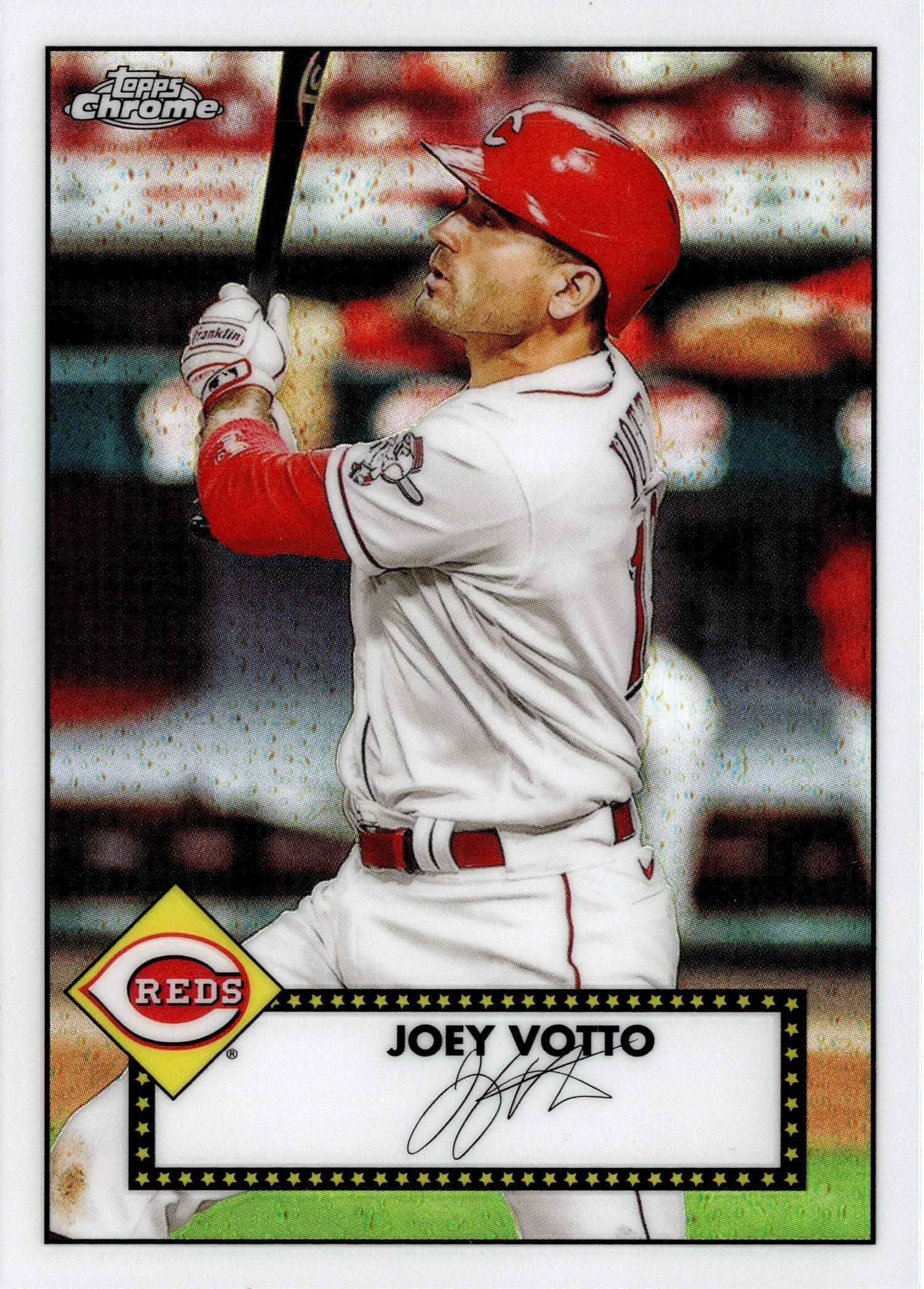2021 Topps Joey Votto graded slab