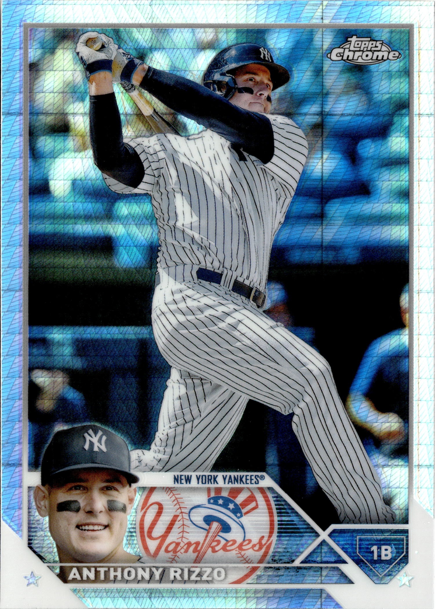 2023 Topps Chrome Anthony Rizzo graded slab