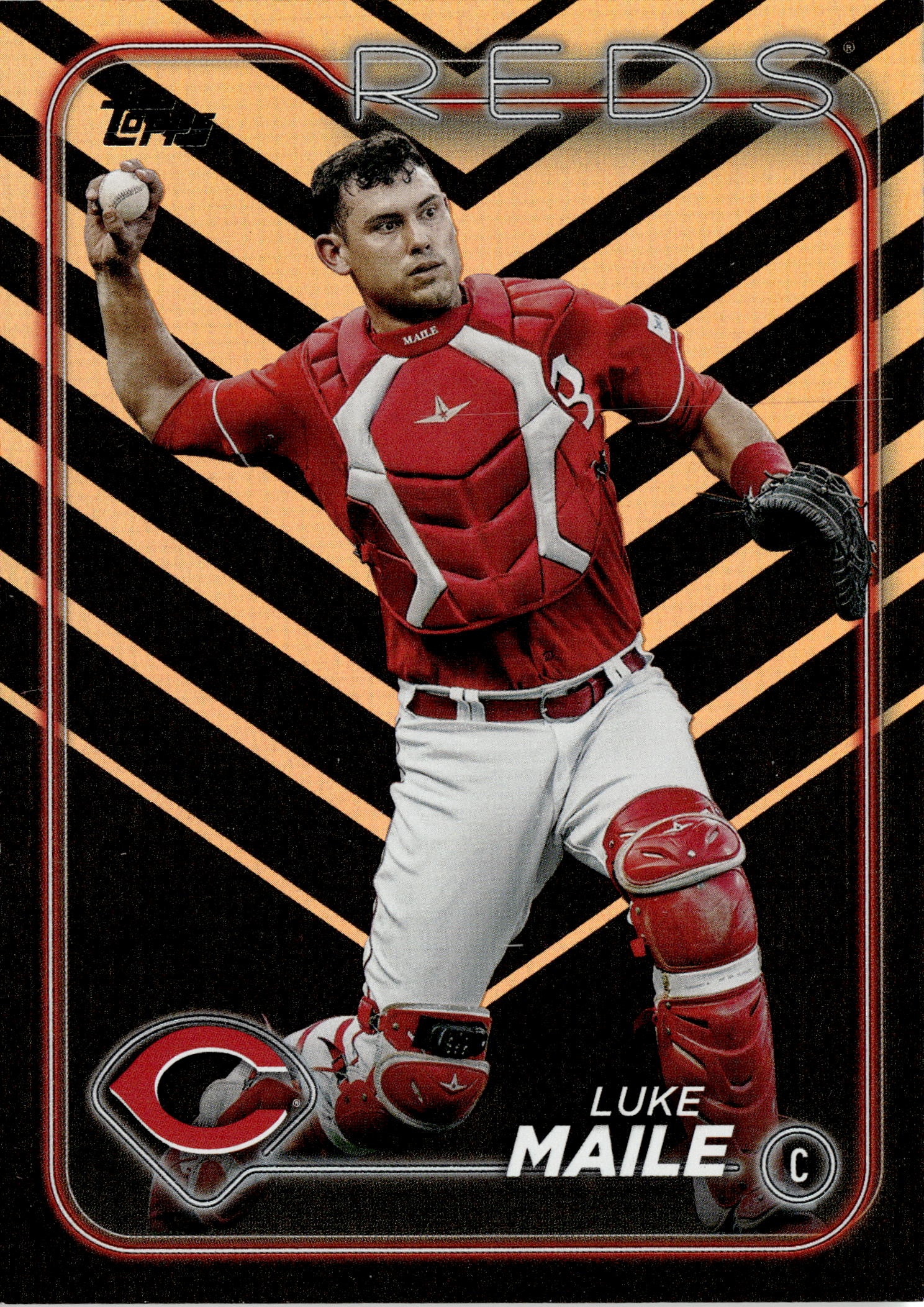 2024 Topps Update Luke Maile graded slab