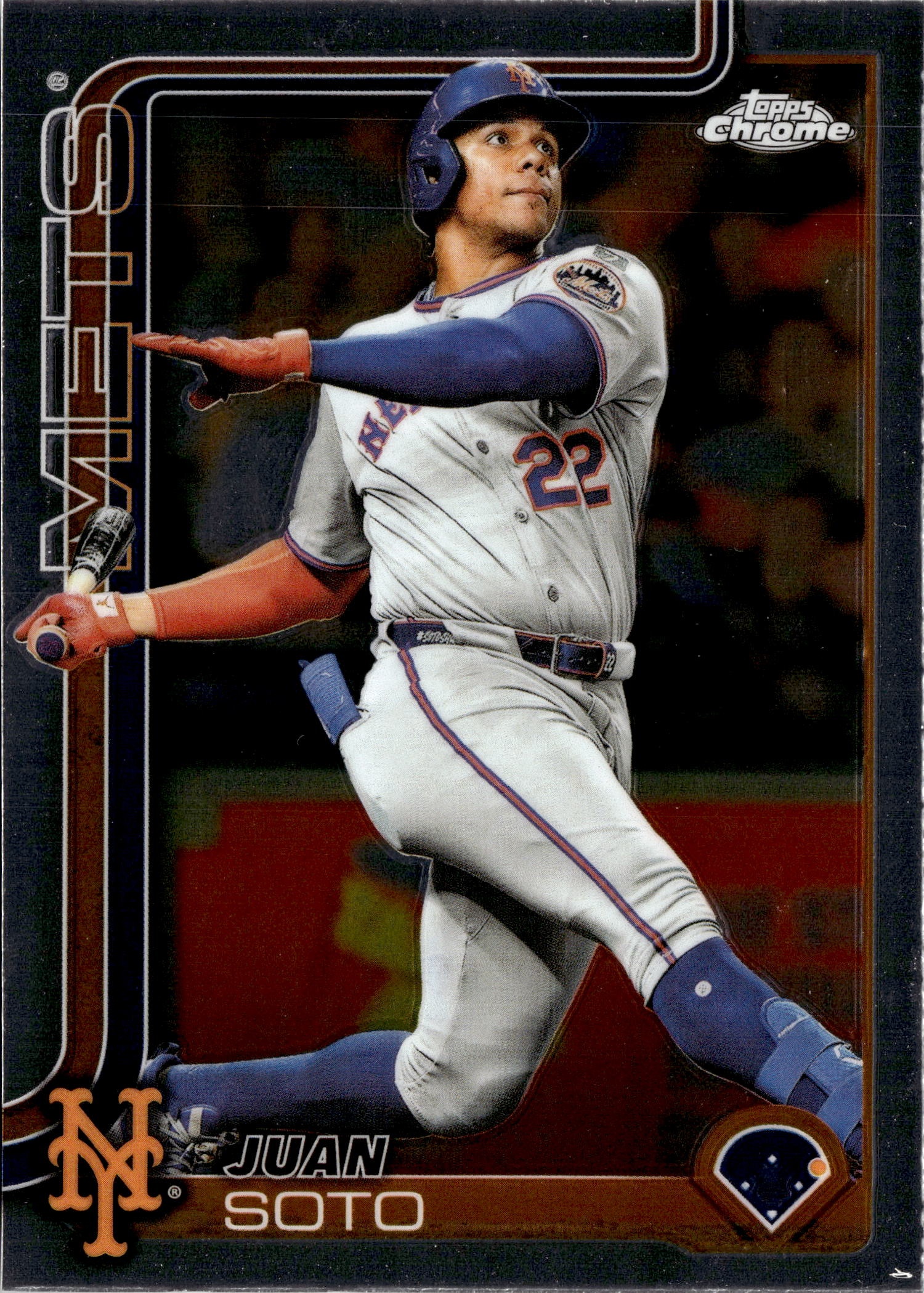 2025 Topps Chrome Juan Soto graded slab