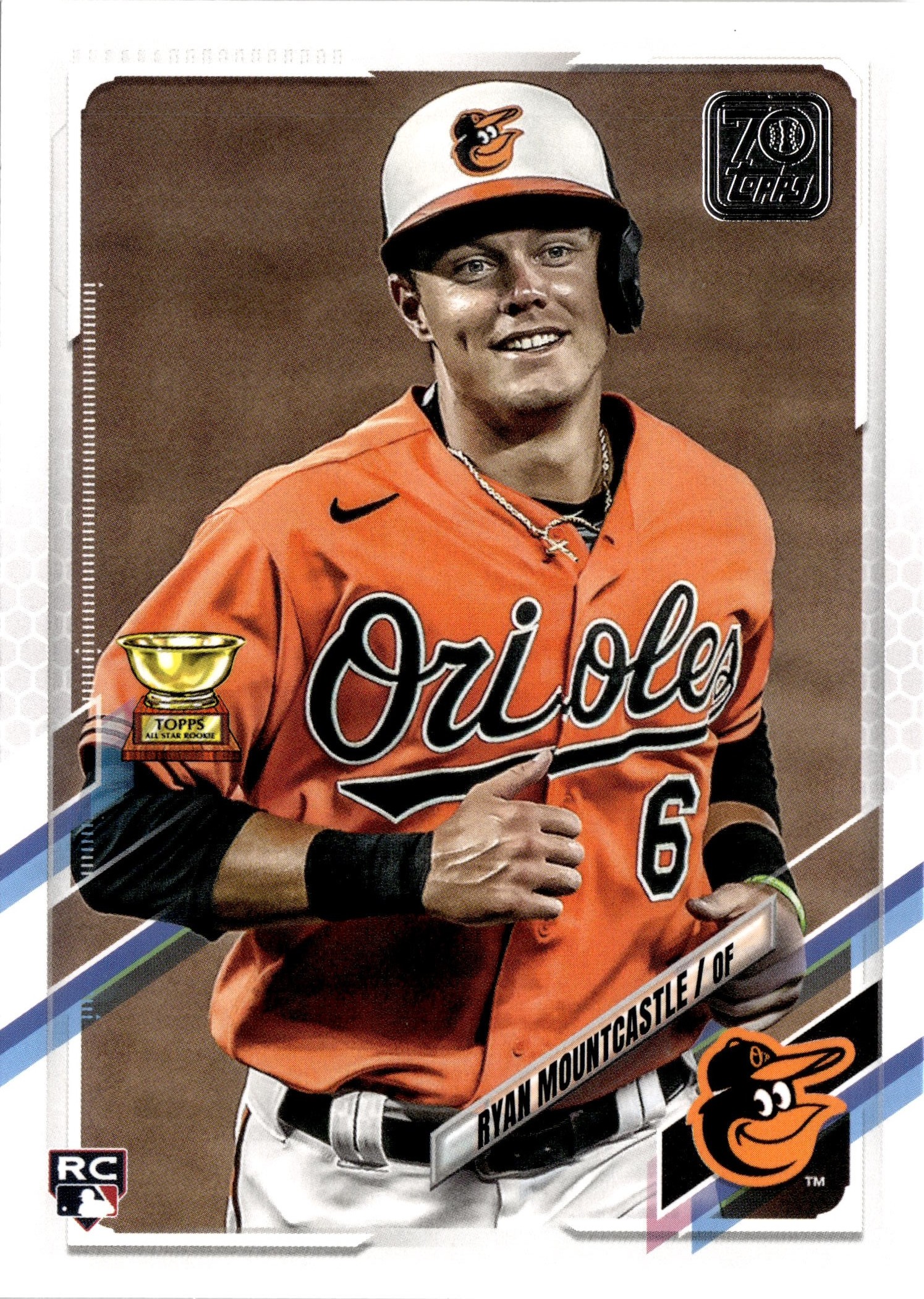 2021 Topps Ryan Mountcastle graded slab