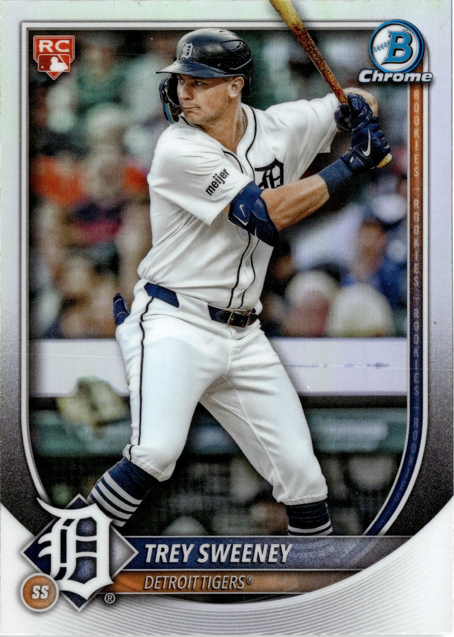 2025 Bowman Chrome Trey Sweeney graded slab