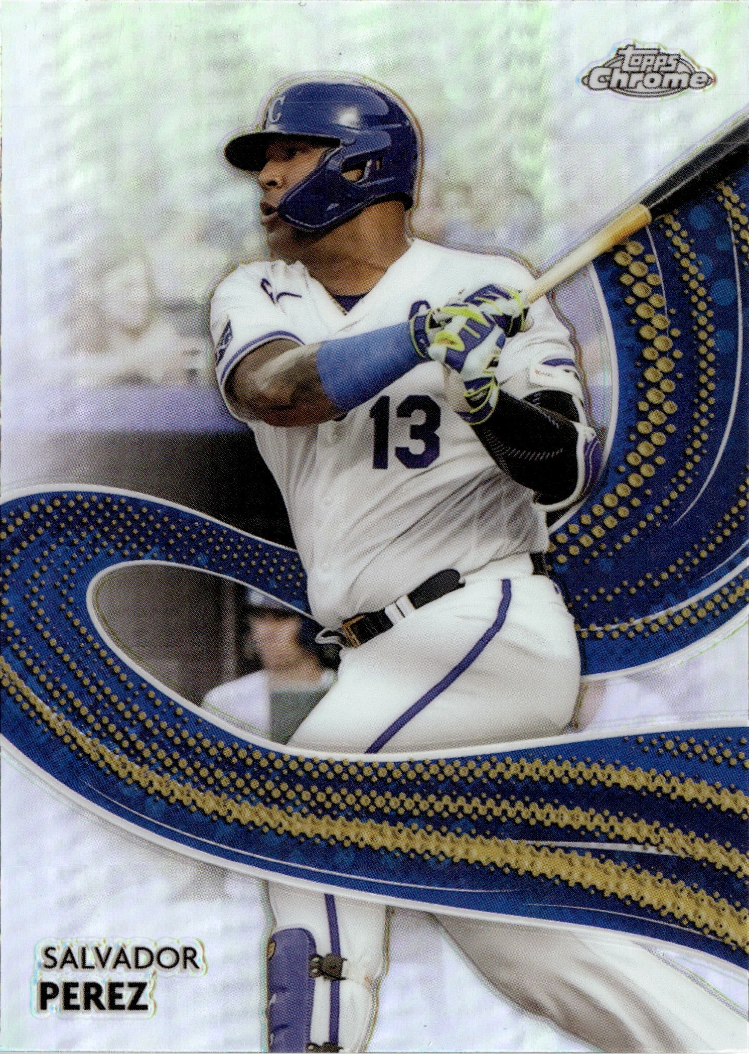 2024 Topps Chrome Salvador Perez graded slab
