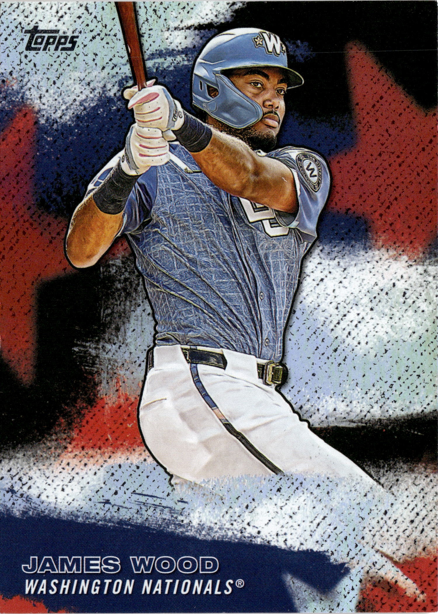 2026 Topps James Wood graded slab