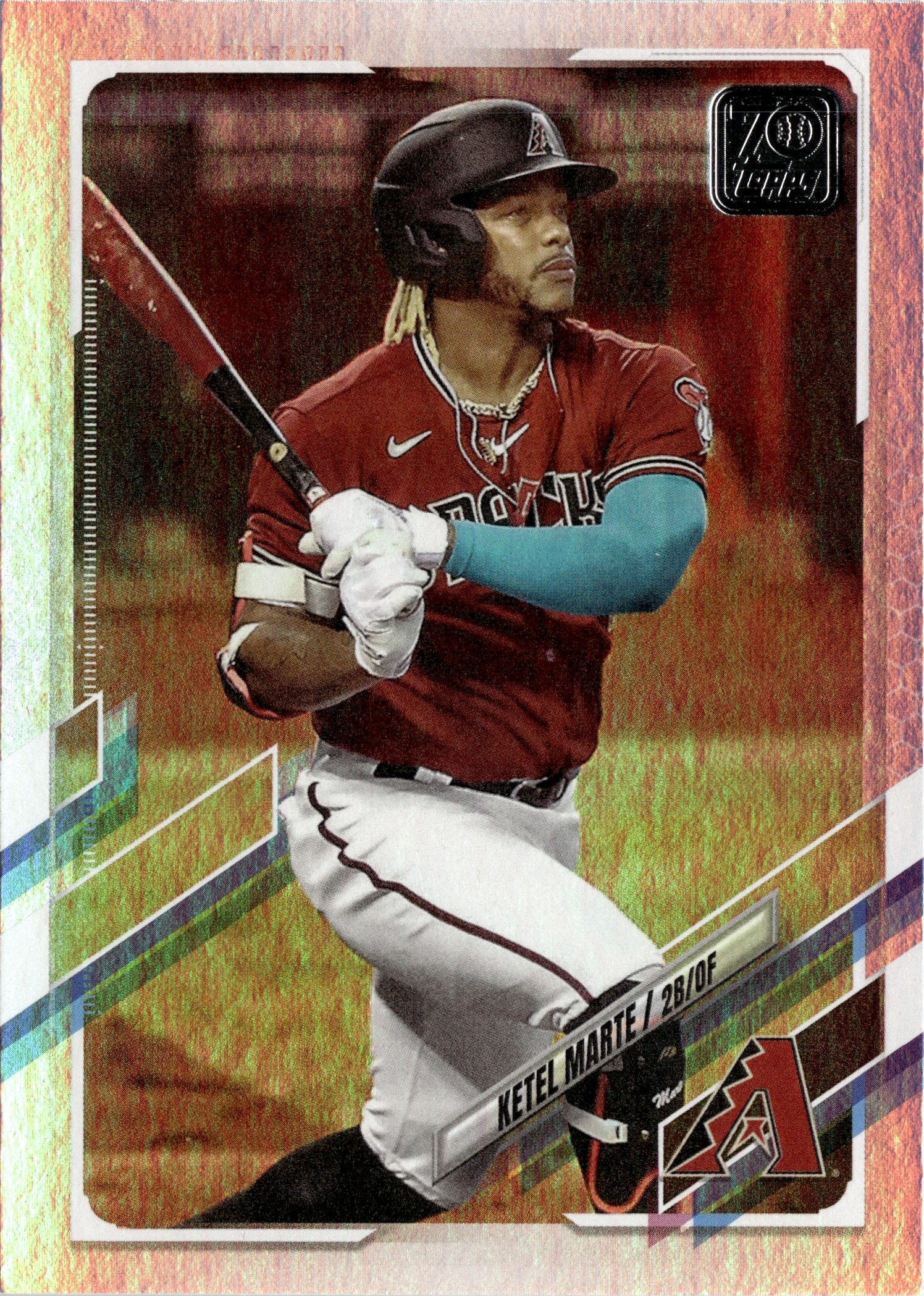 2021 Topps Ketel Marte graded slab