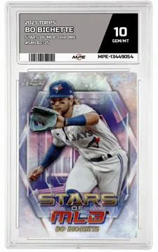 2023 TOPPS STARS OF MLB-CHROME #SMLBC-25 BO BICHETTE MPE 10 GEM/MT — graded card up for auction
