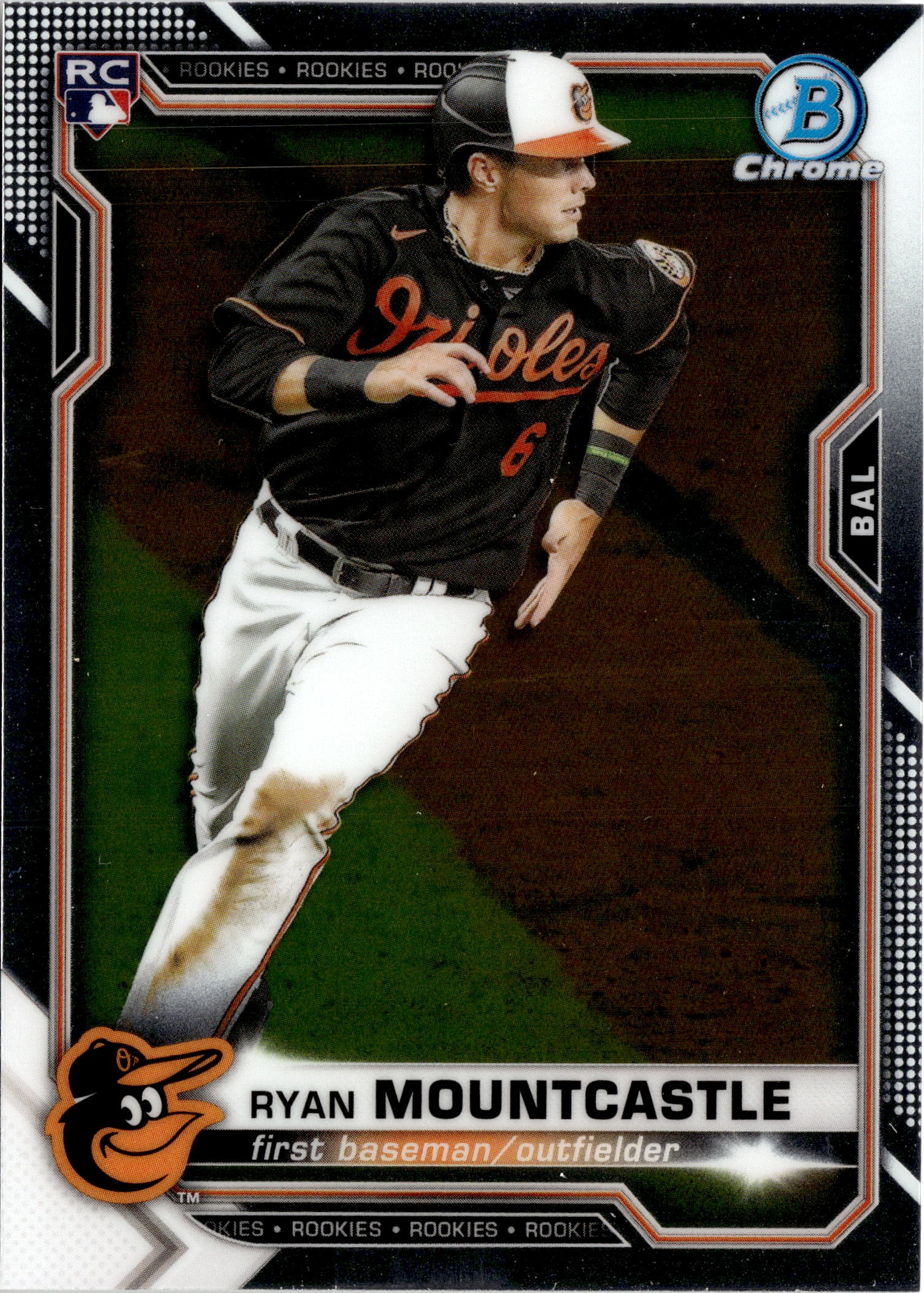 2021 Bowman Chrome Ryan Mountcastle graded slab