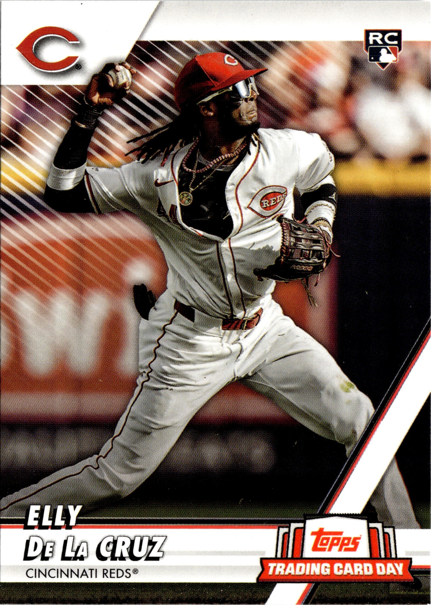 2024 Topps Trading Card Day Elly De La Cruz graded slab