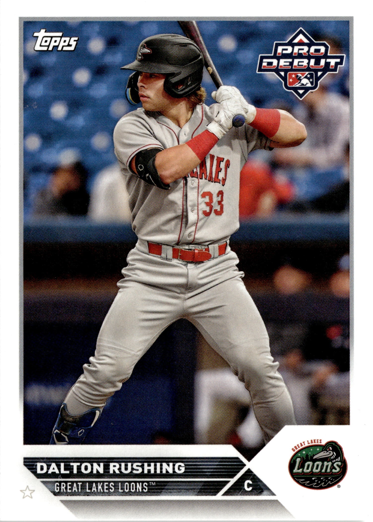 Dalton Rushing graded slab