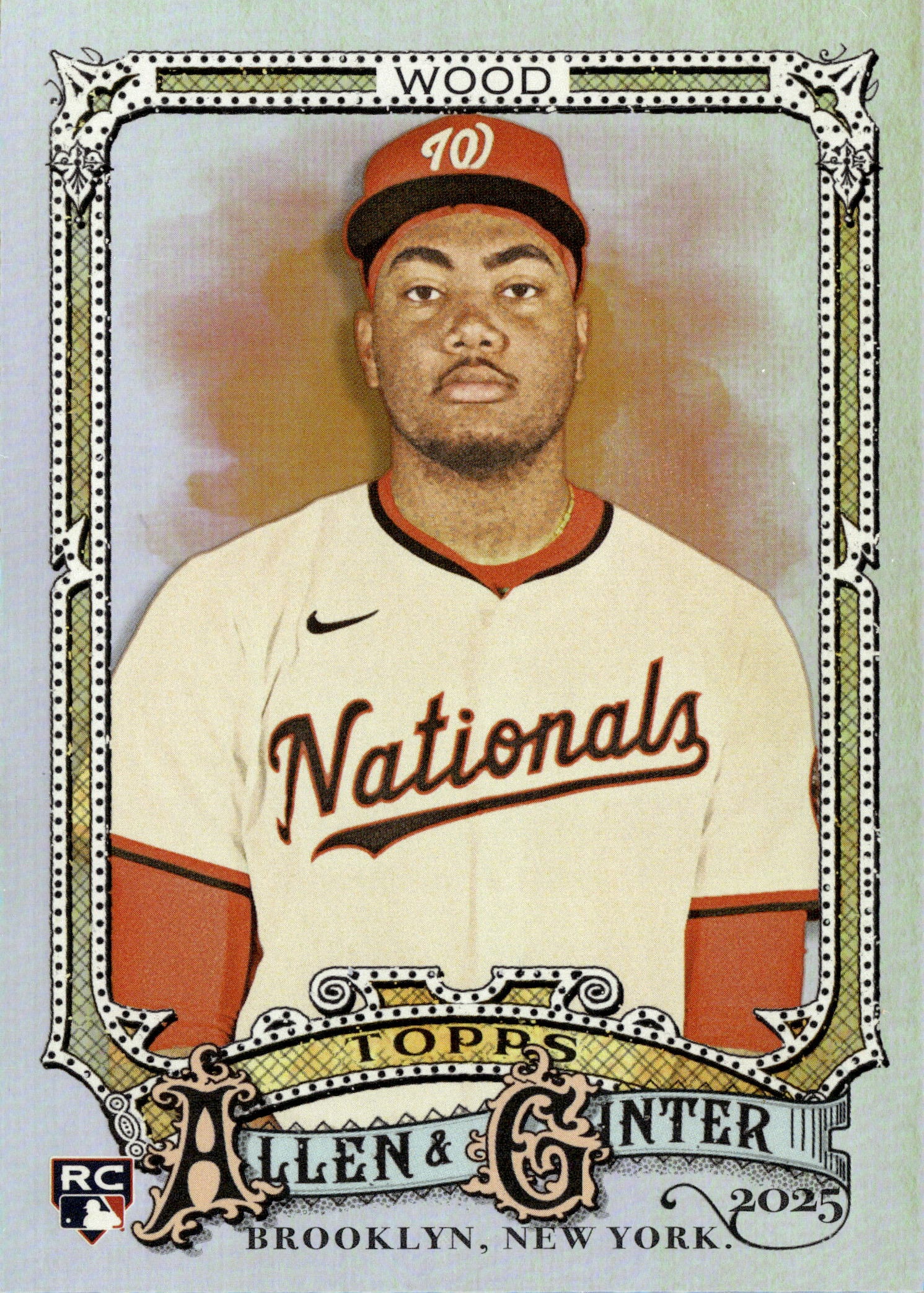 2025 Topps Allen & Ginter James Wood graded slab