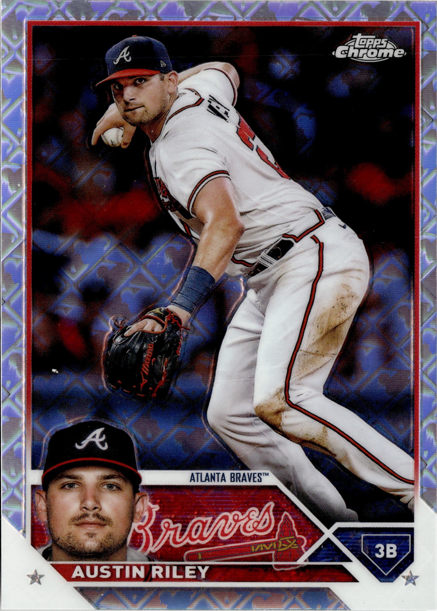 2023 Topps Chrome Austin Riley graded slab