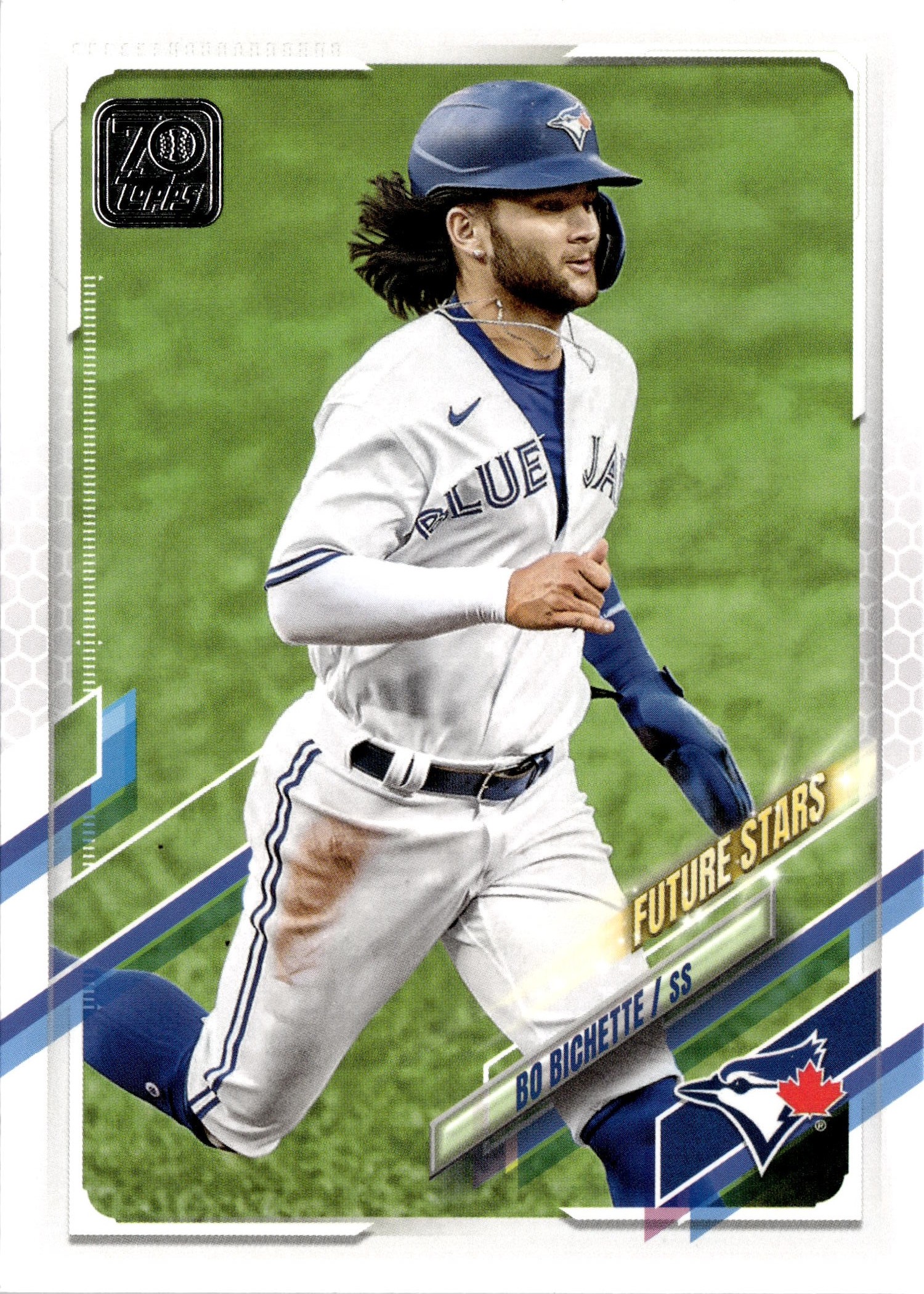 2021 Topps Bo Bichette graded slab