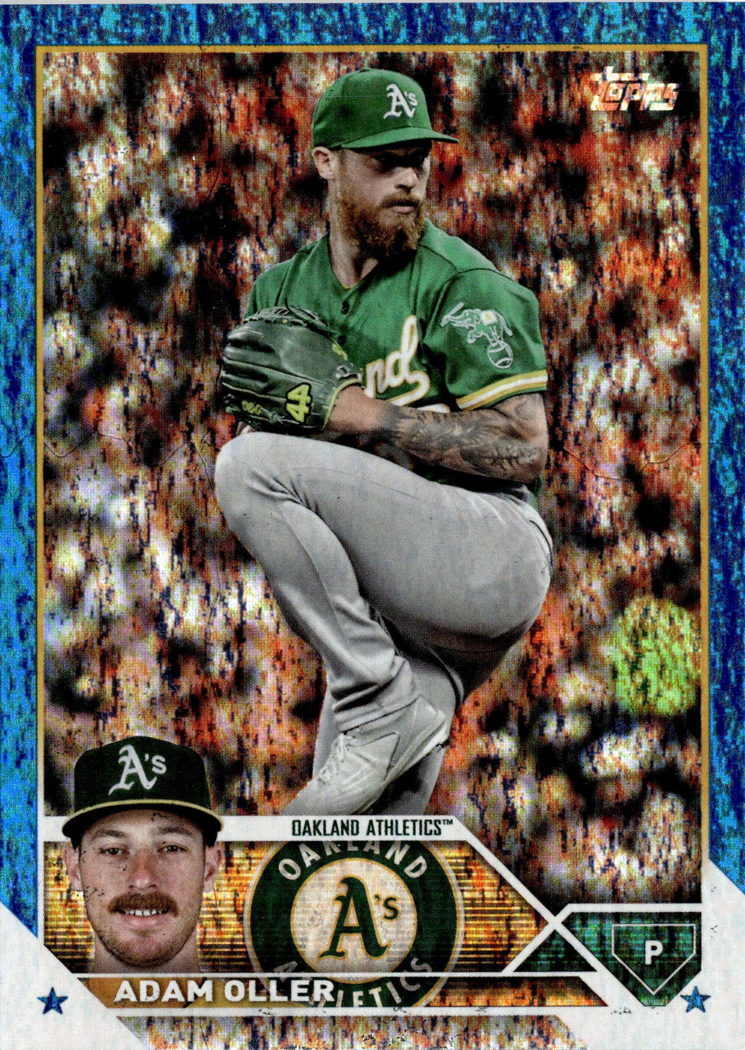 2023 Topps Adam Oller graded slab