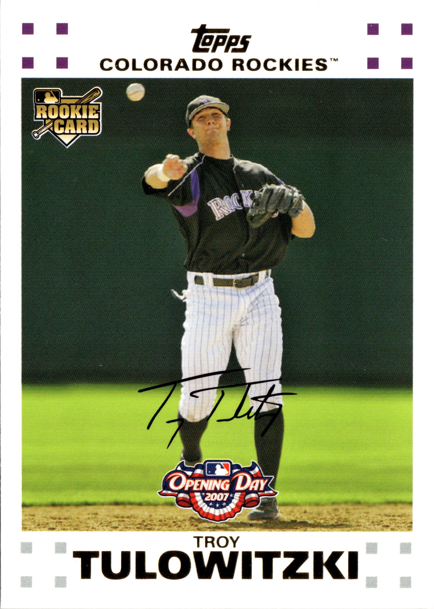 Troy Tulowitzki graded slab