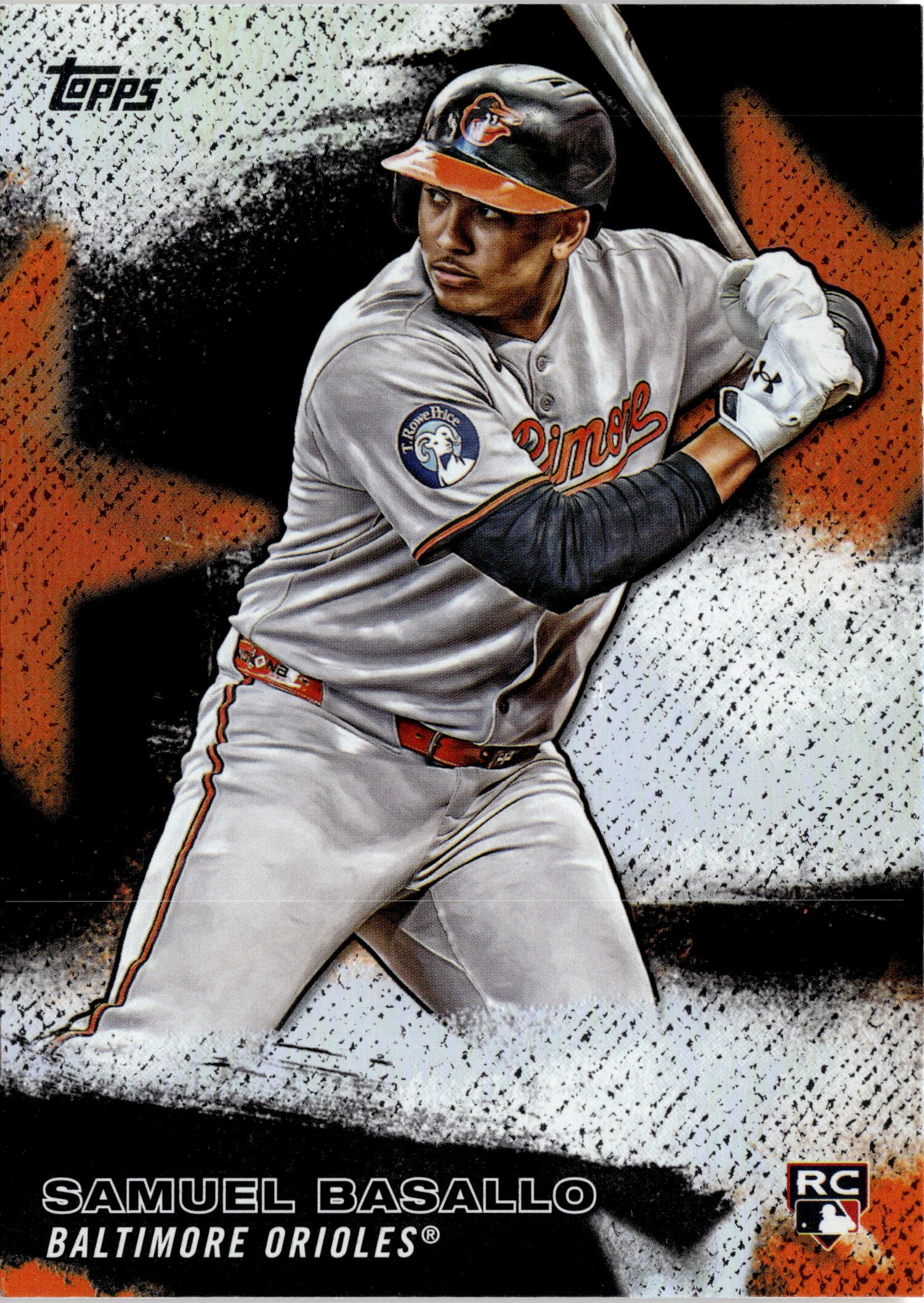 2026 Topps Samuel Basallo graded slab