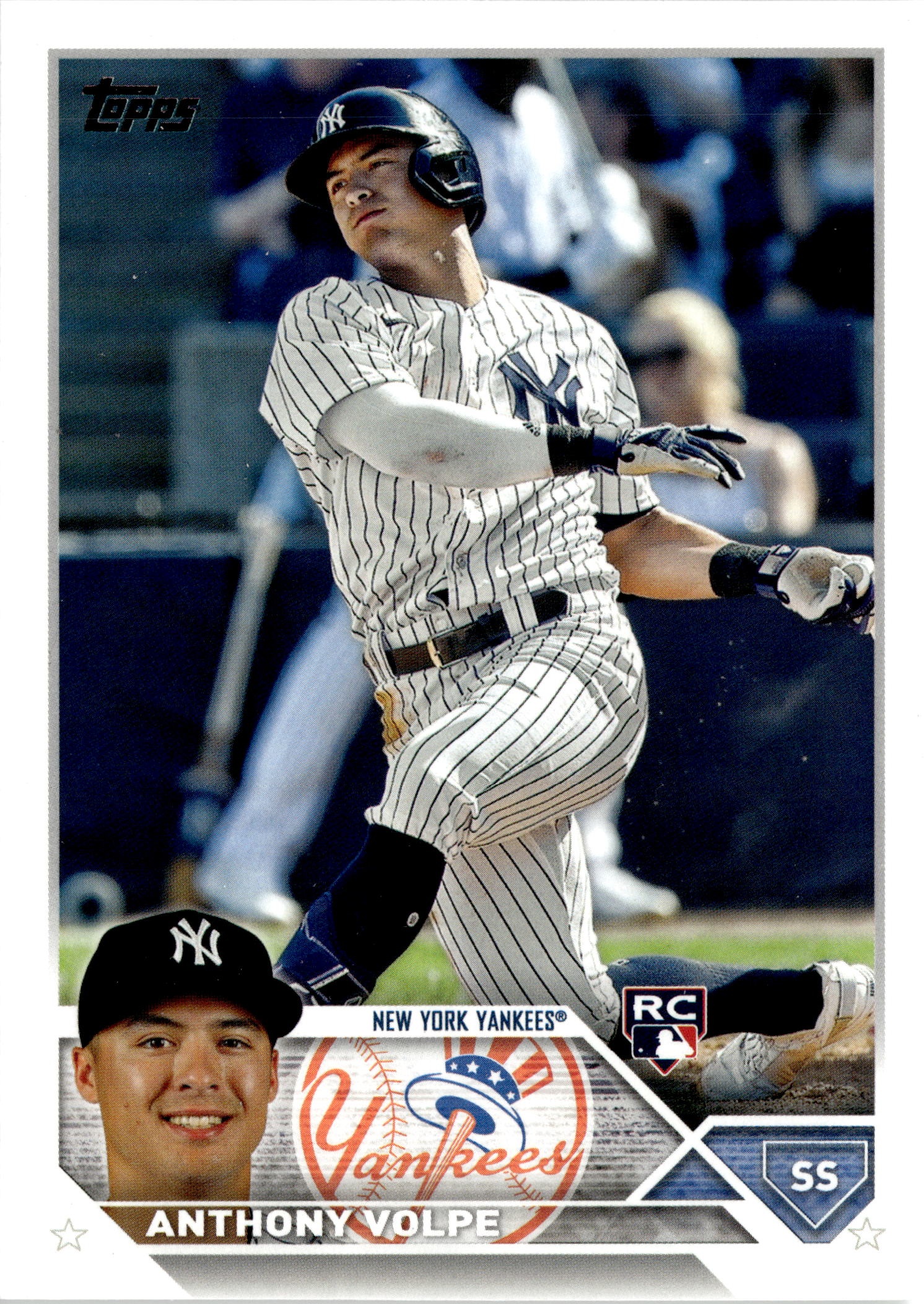 2023 Topps Anthony Volpe graded slab