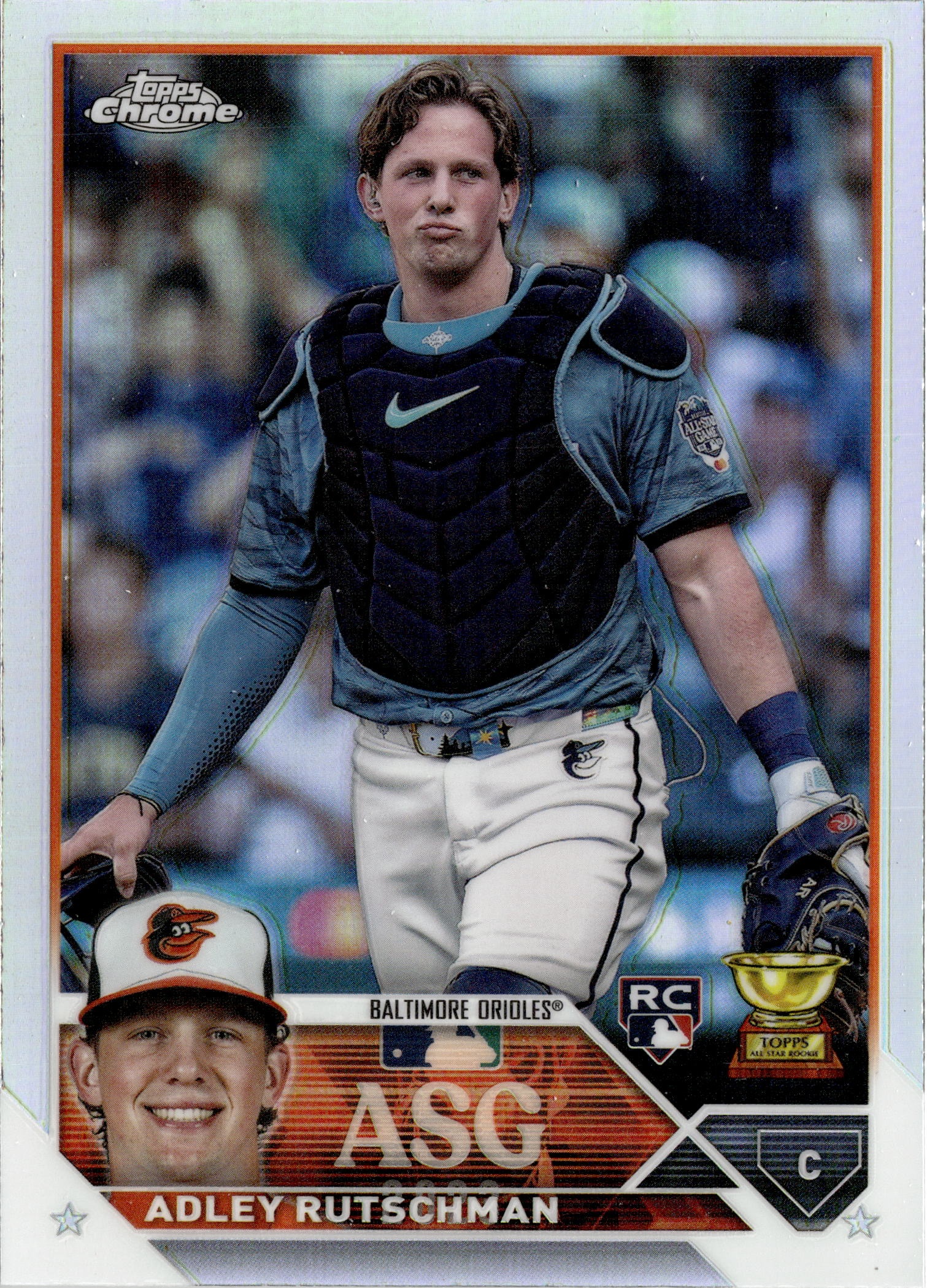 2023 Topps Chrome Update Adley Rutschman graded slab